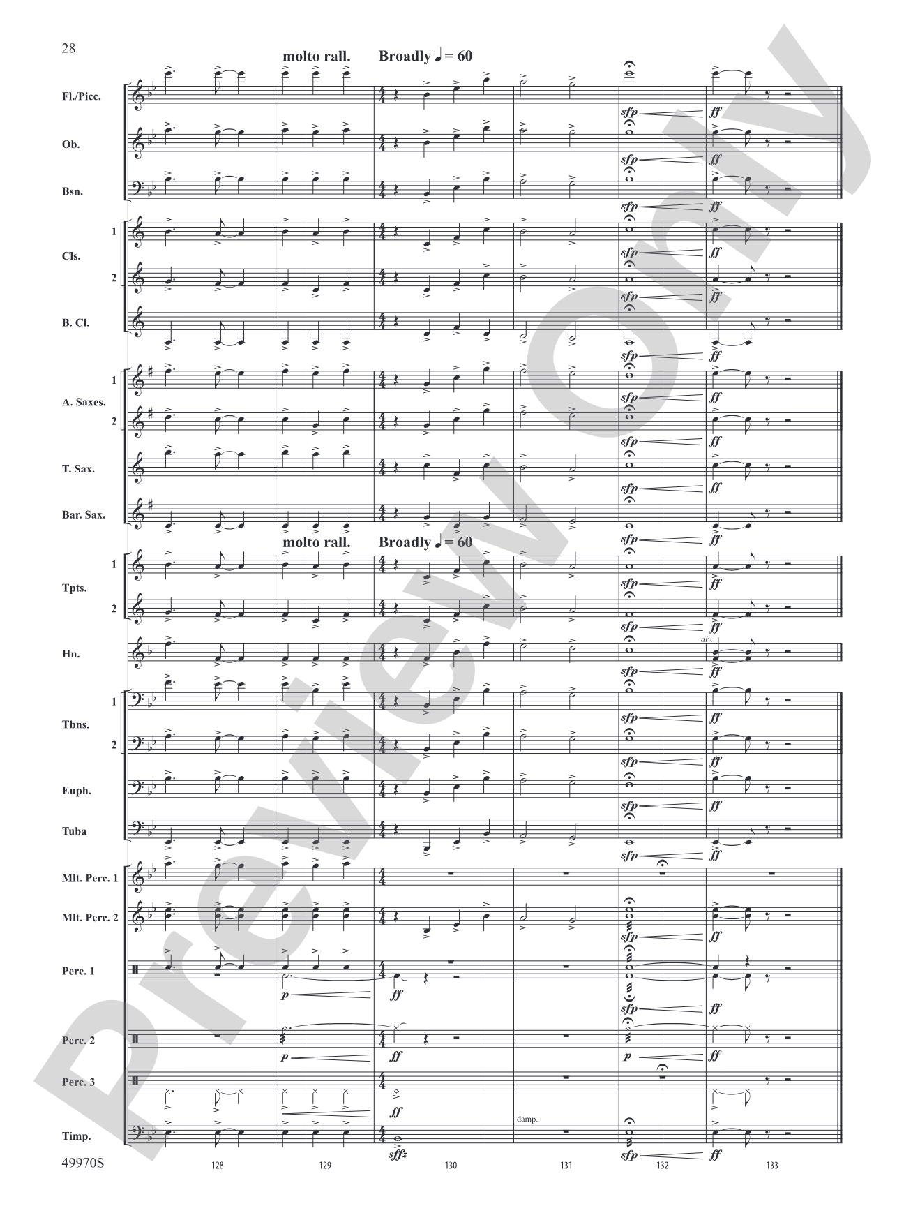 Proxima B: Concert Band Conductor Score & Parts