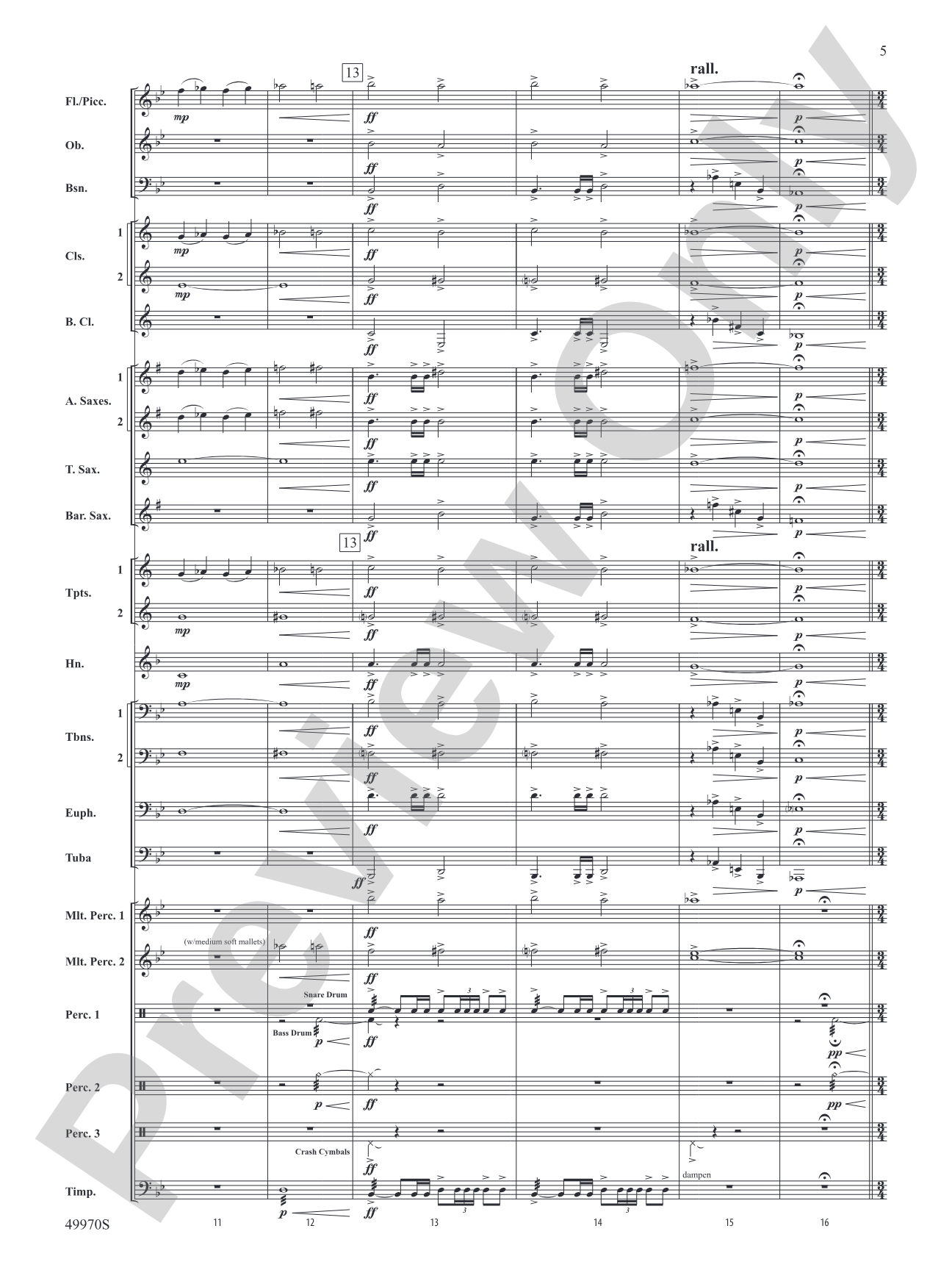 Proxima B: Concert Band Conductor Score & Parts