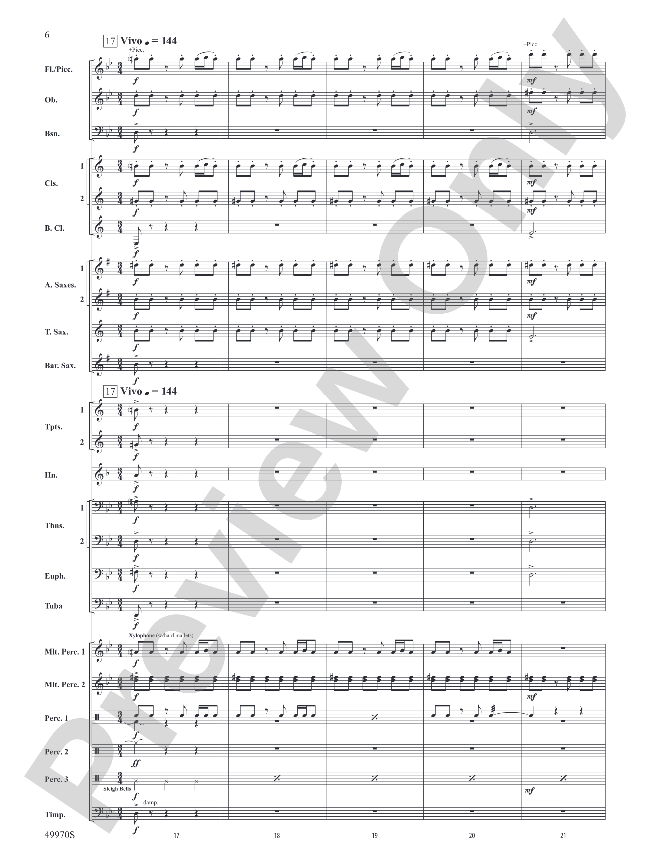 Proxima B: Concert Band Conductor Score & Parts