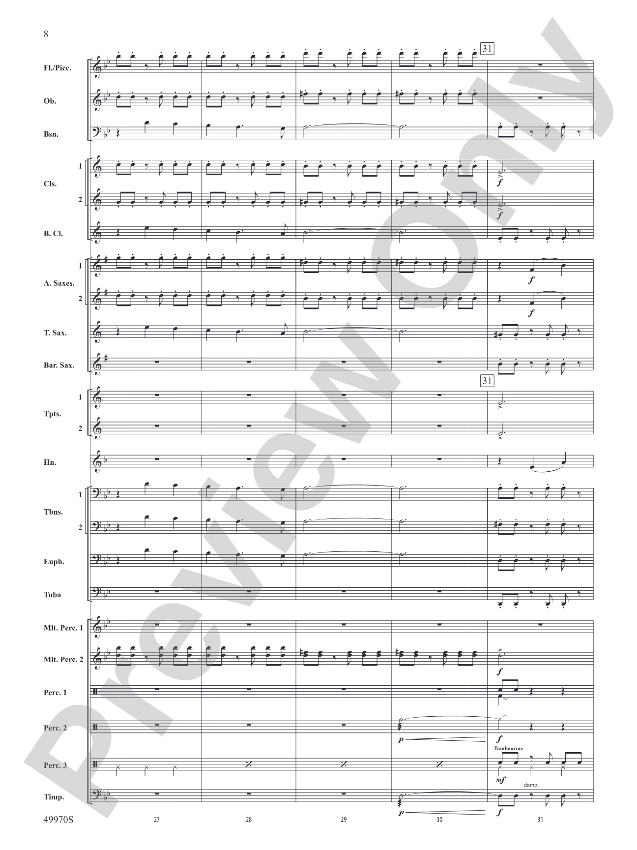 Proxima B: Concert Band Conductor Score & Parts