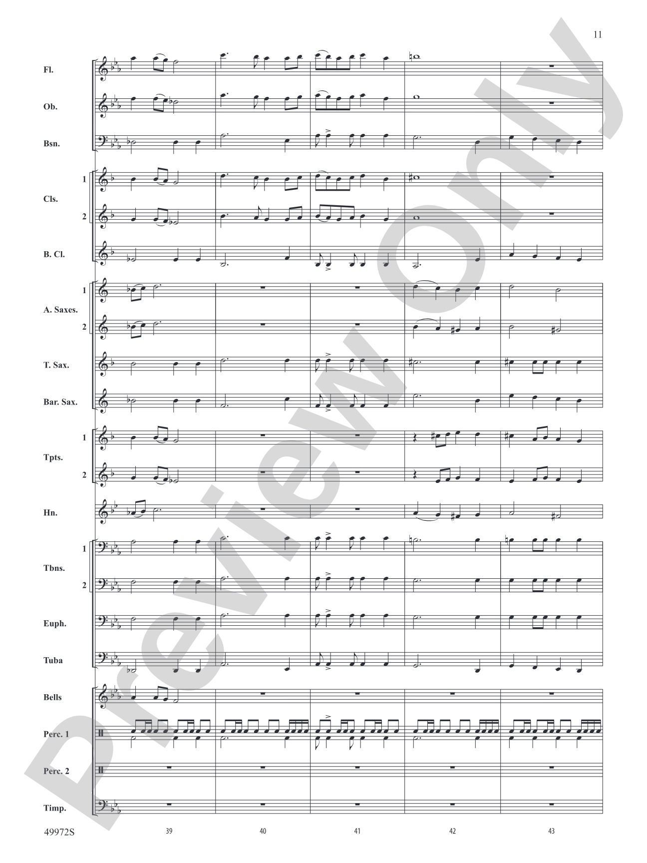 Run Toward the Sky: Concert Band Conductor Score & Parts