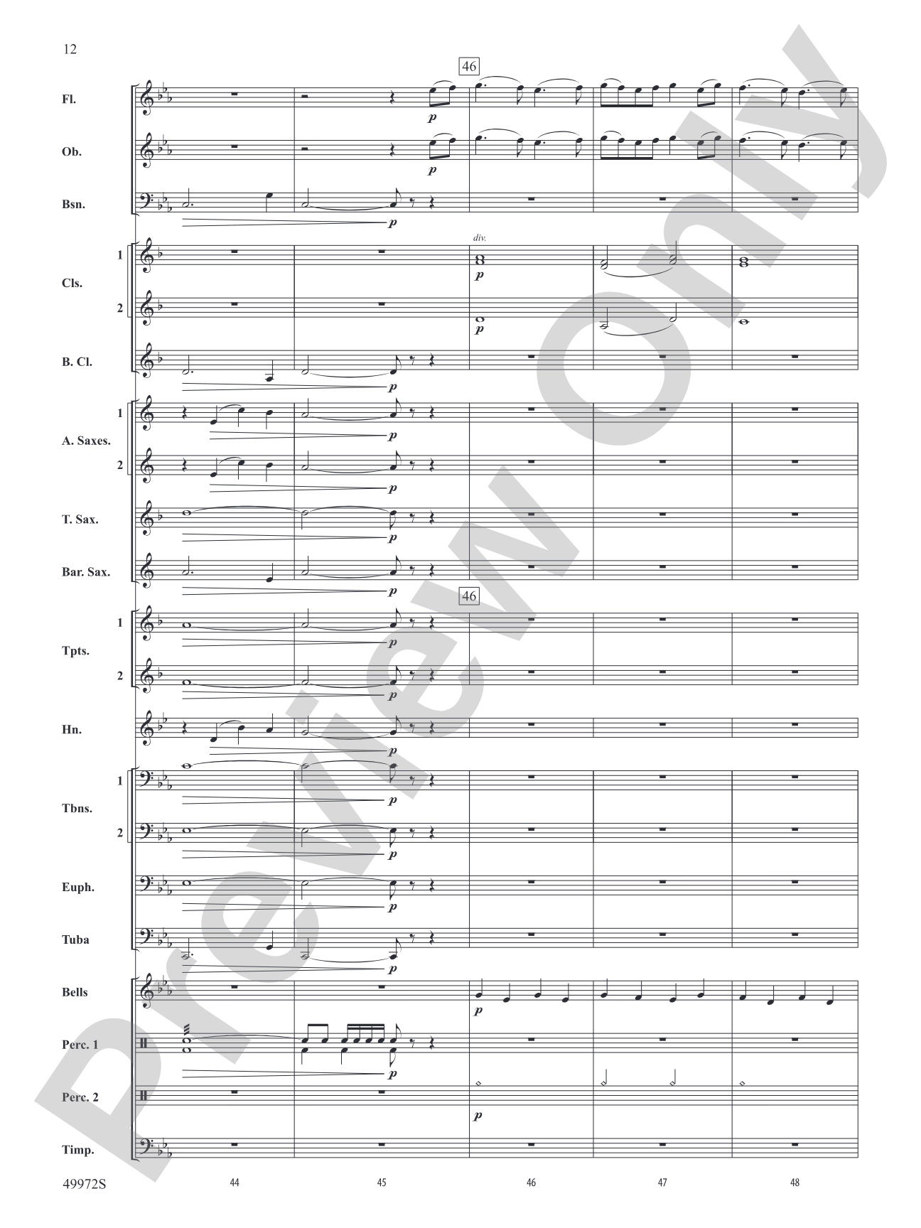 Run Toward the Sky: Concert Band Conductor Score & Parts