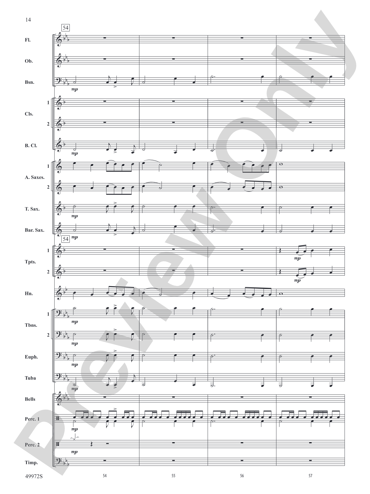 Run Toward the Sky: Concert Band Conductor Score & Parts