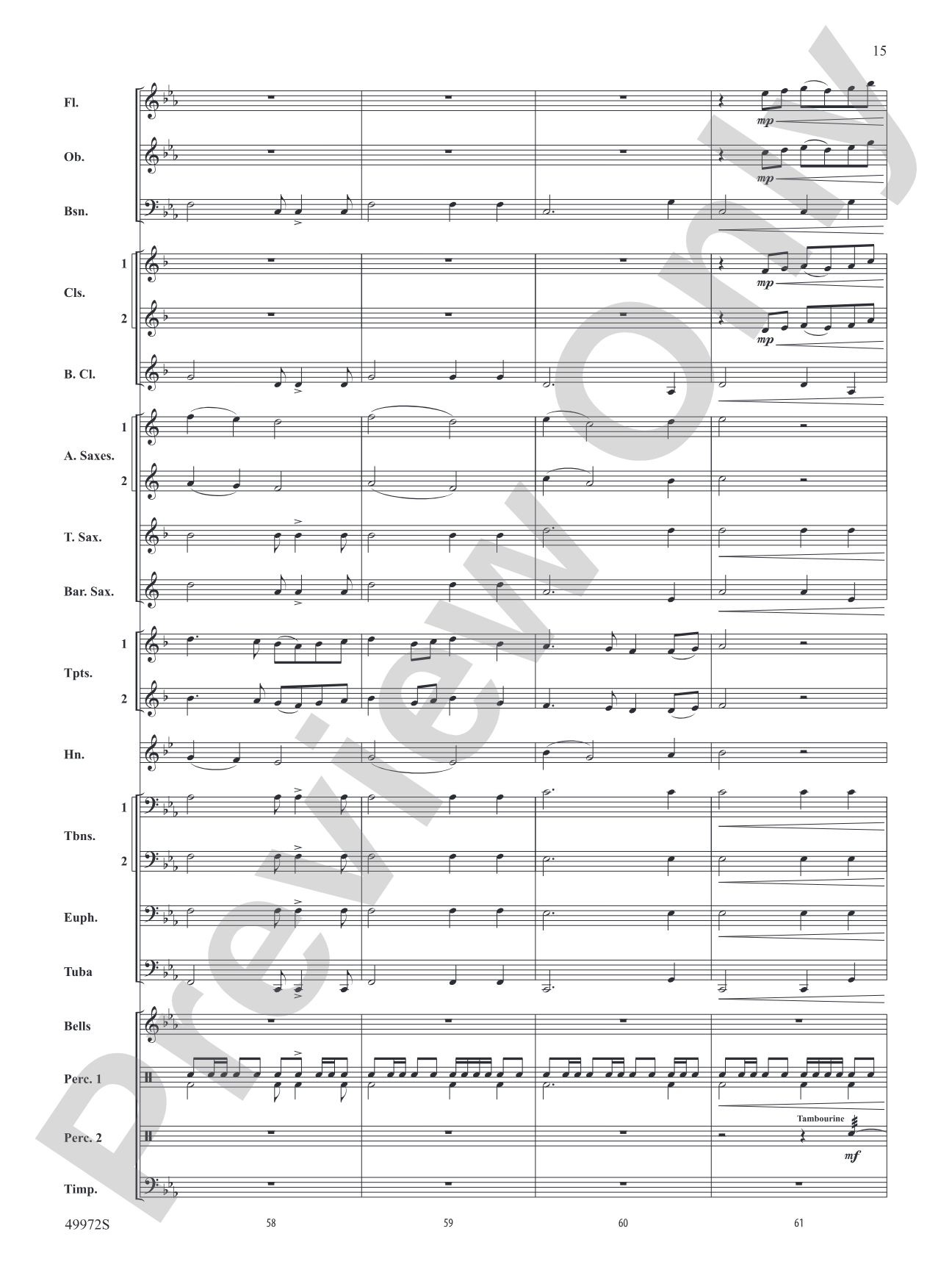 Run Toward the Sky: Concert Band Conductor Score & Parts