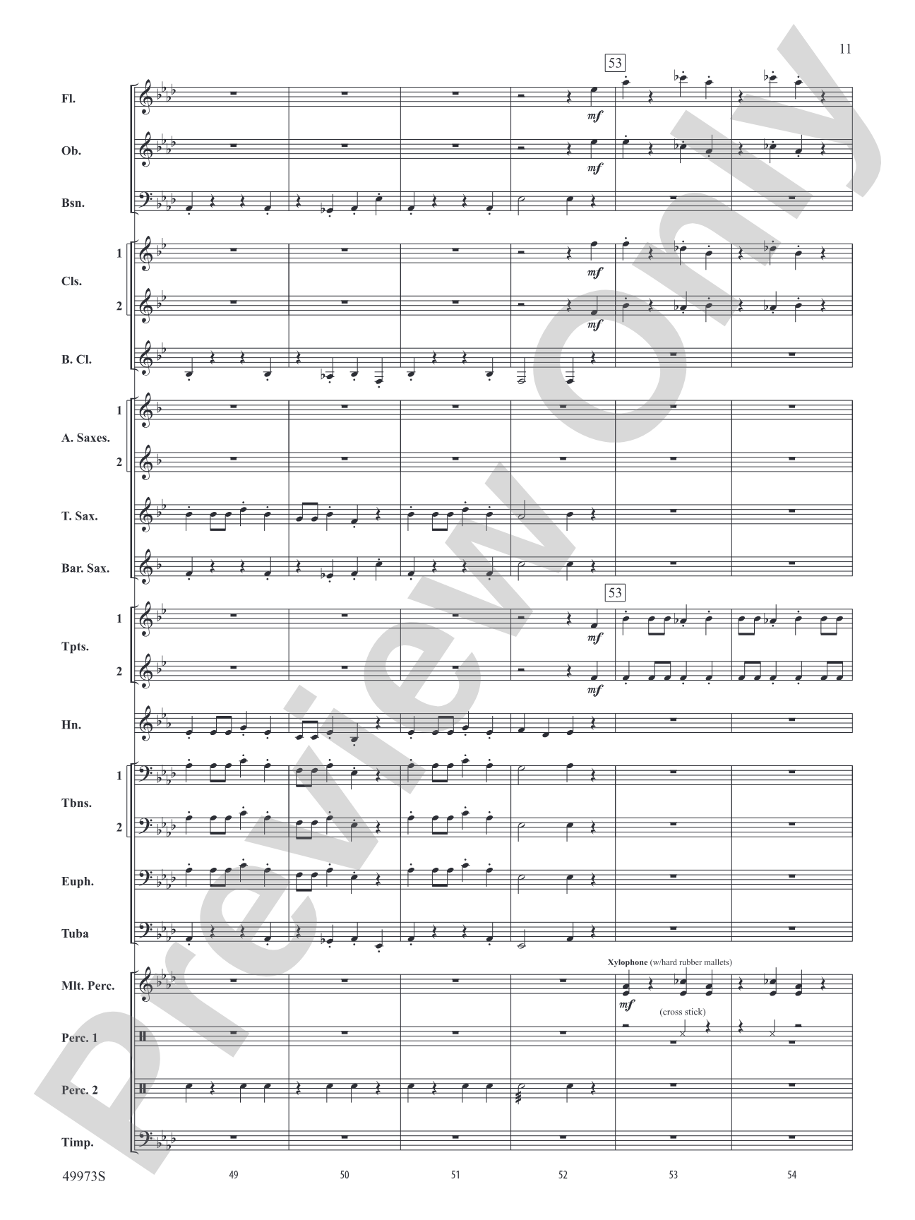 Prairie Dance: Concert Band Conductor Score & Parts