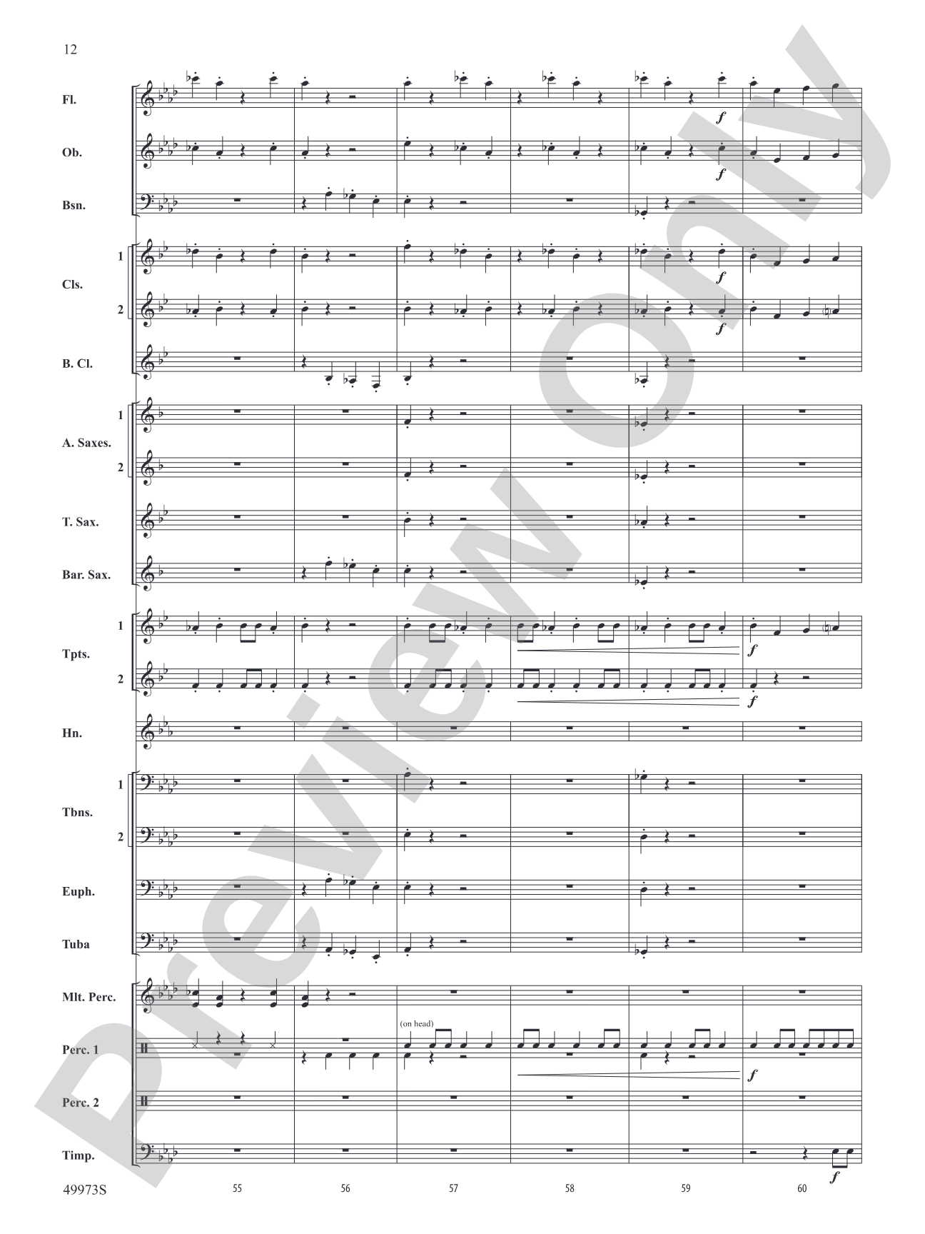 Prairie Dance: Concert Band Conductor Score & Parts