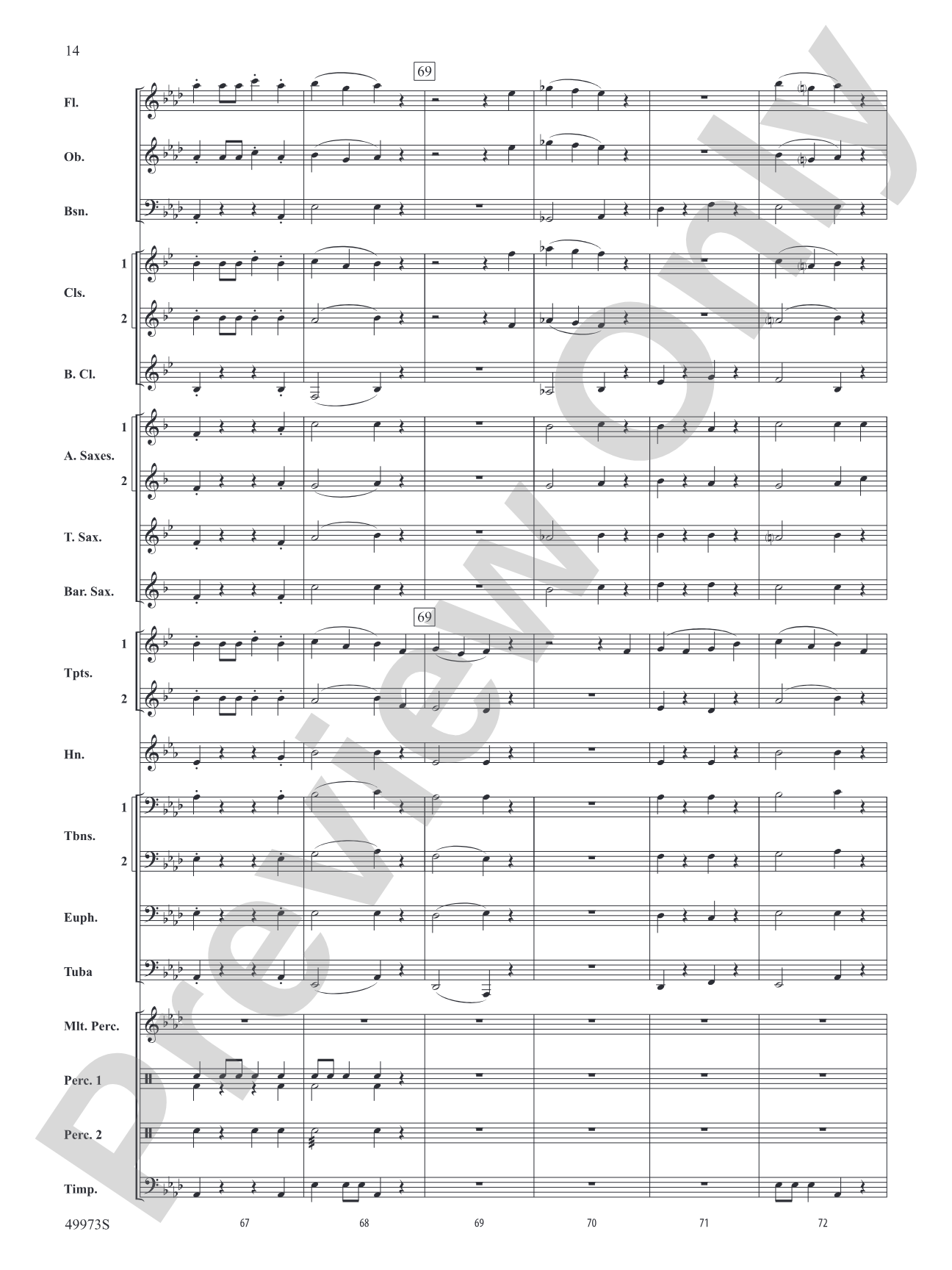 Prairie Dance: Concert Band Conductor Score & Parts
