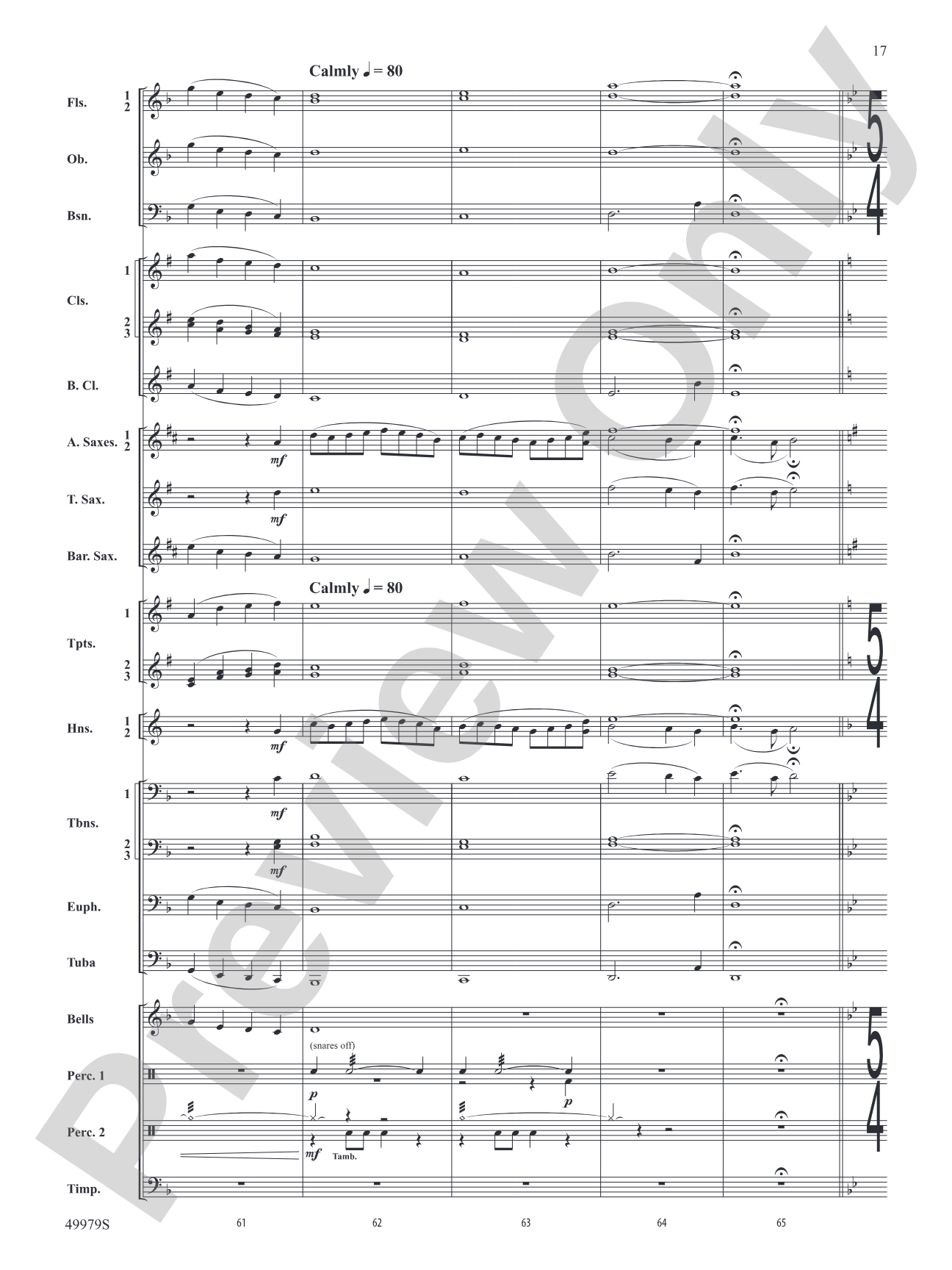 Christmas Is Here!: Concert Band Conductor Score & Parts