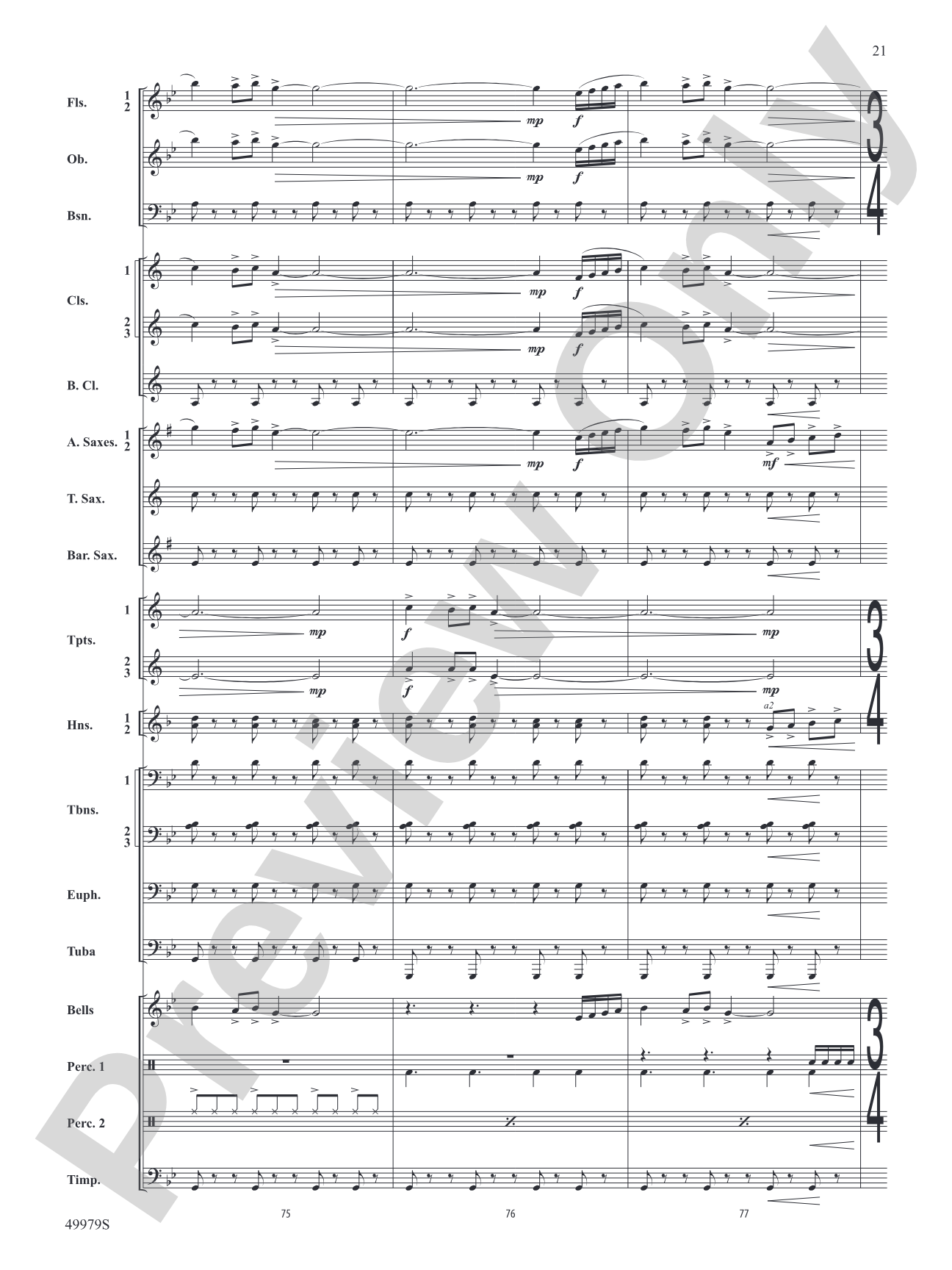 Christmas Is Here!: Concert Band Conductor Score & Parts