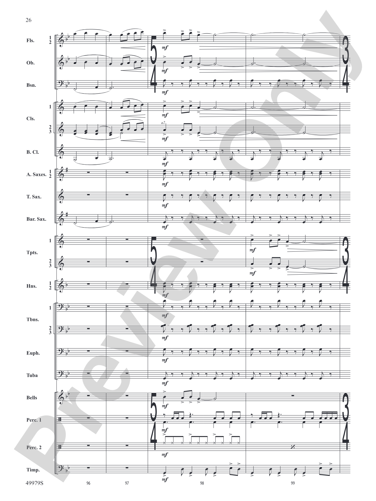 Christmas Is Here!: Concert Band Conductor Score & Parts