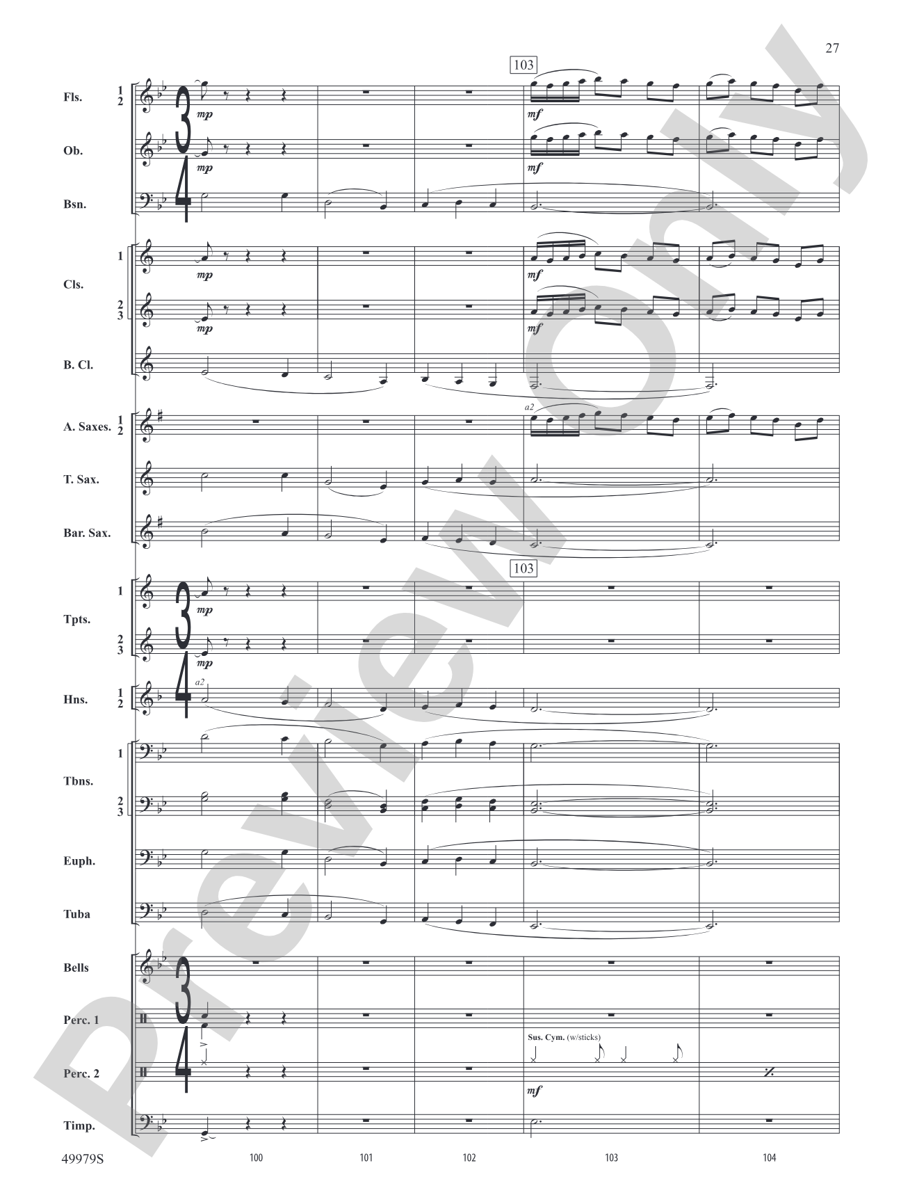 Christmas Is Here!: Concert Band Conductor Score & Parts