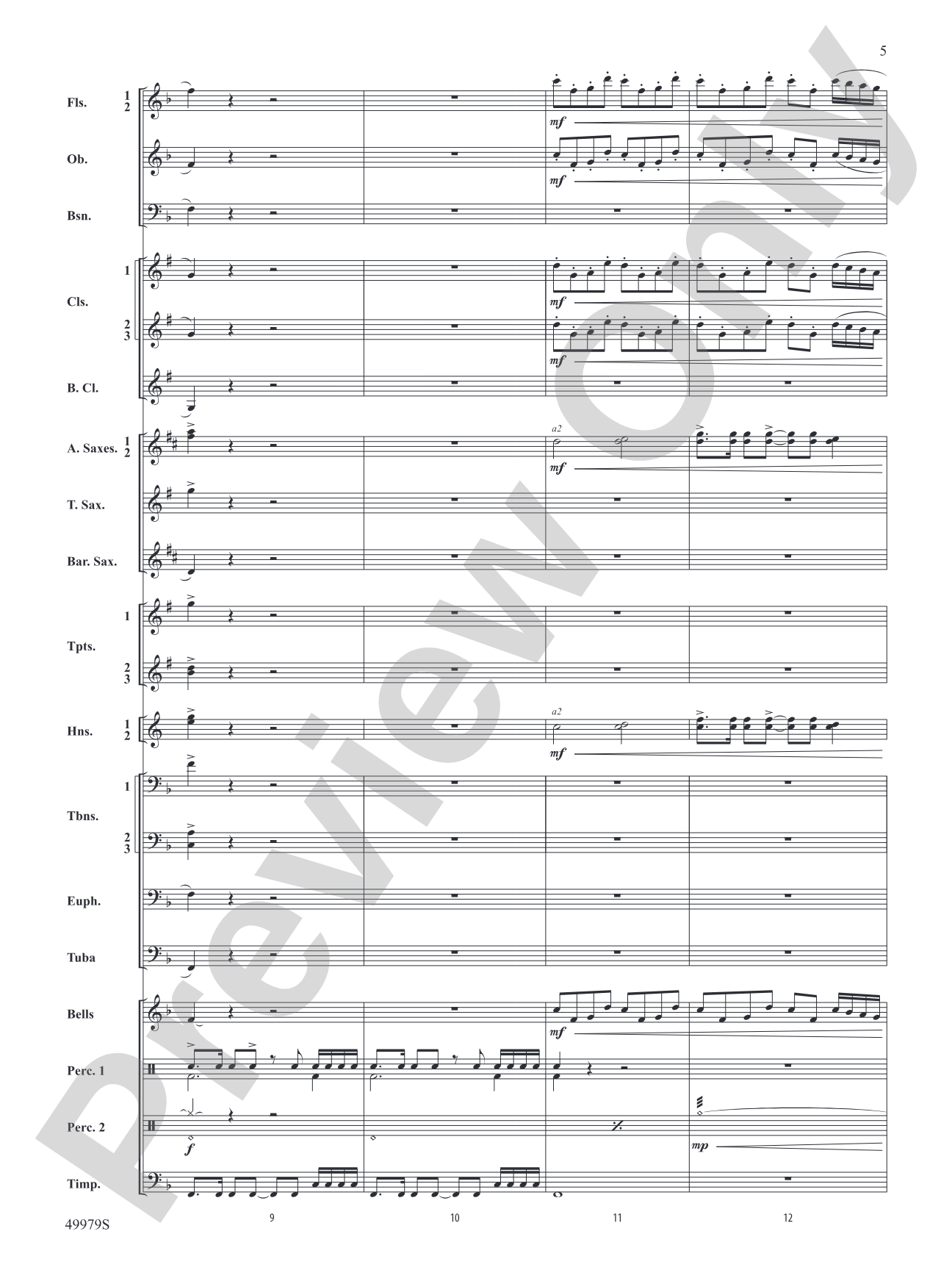 Christmas Is Here!: Concert Band Conductor Score & Parts