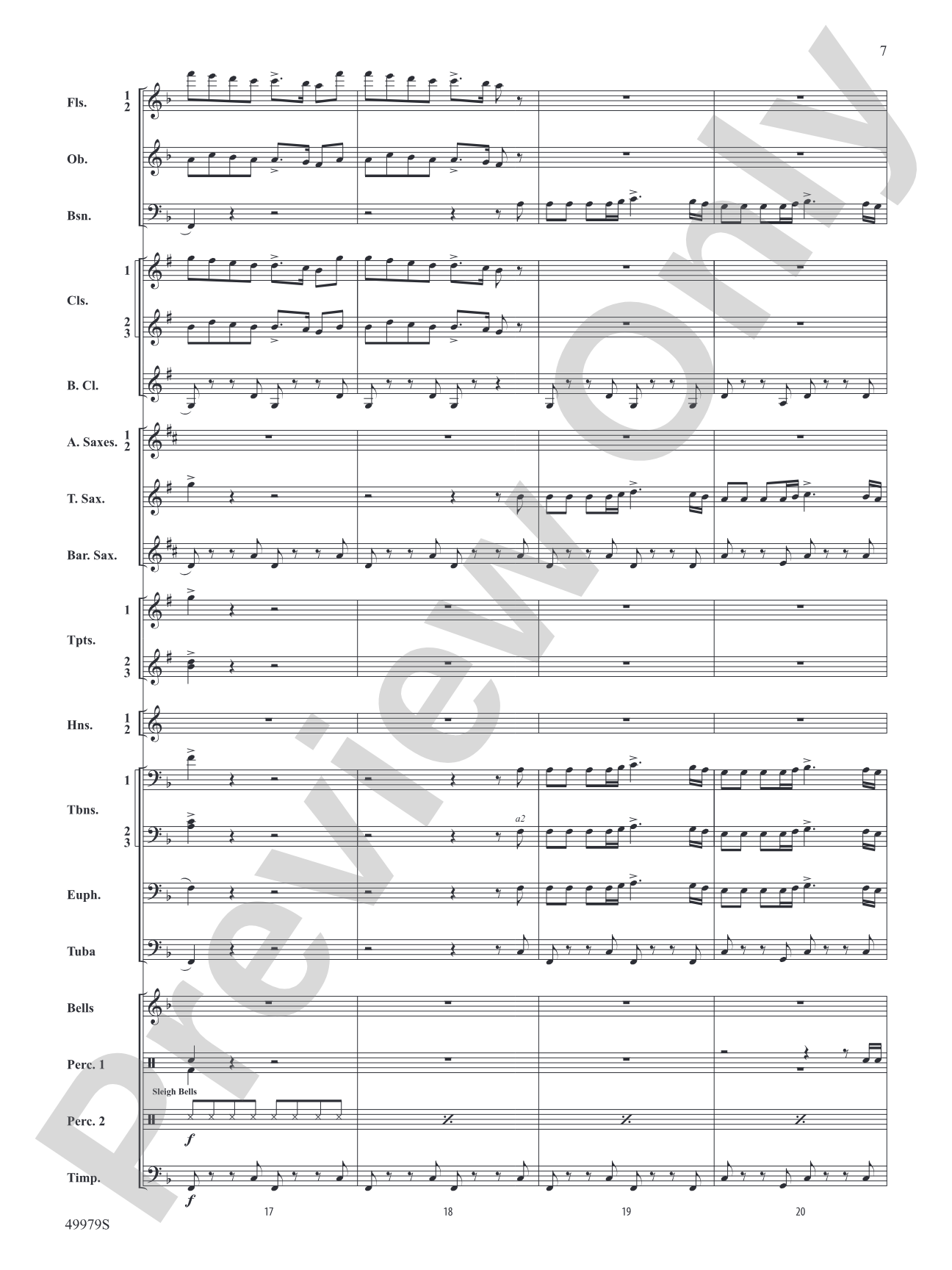 Christmas Is Here!: Concert Band Conductor Score & Parts