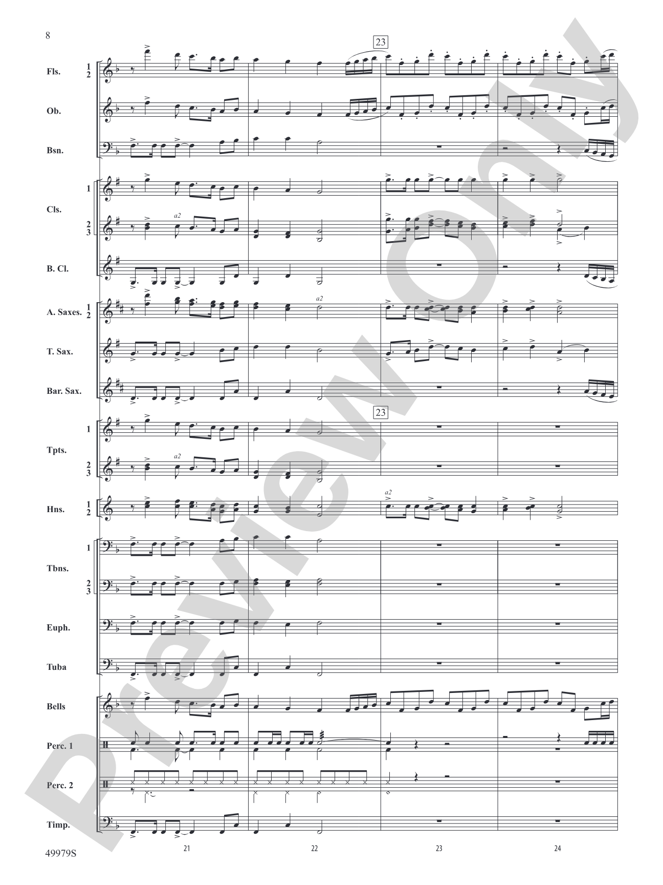 Christmas Is Here!: Concert Band Conductor Score & Parts