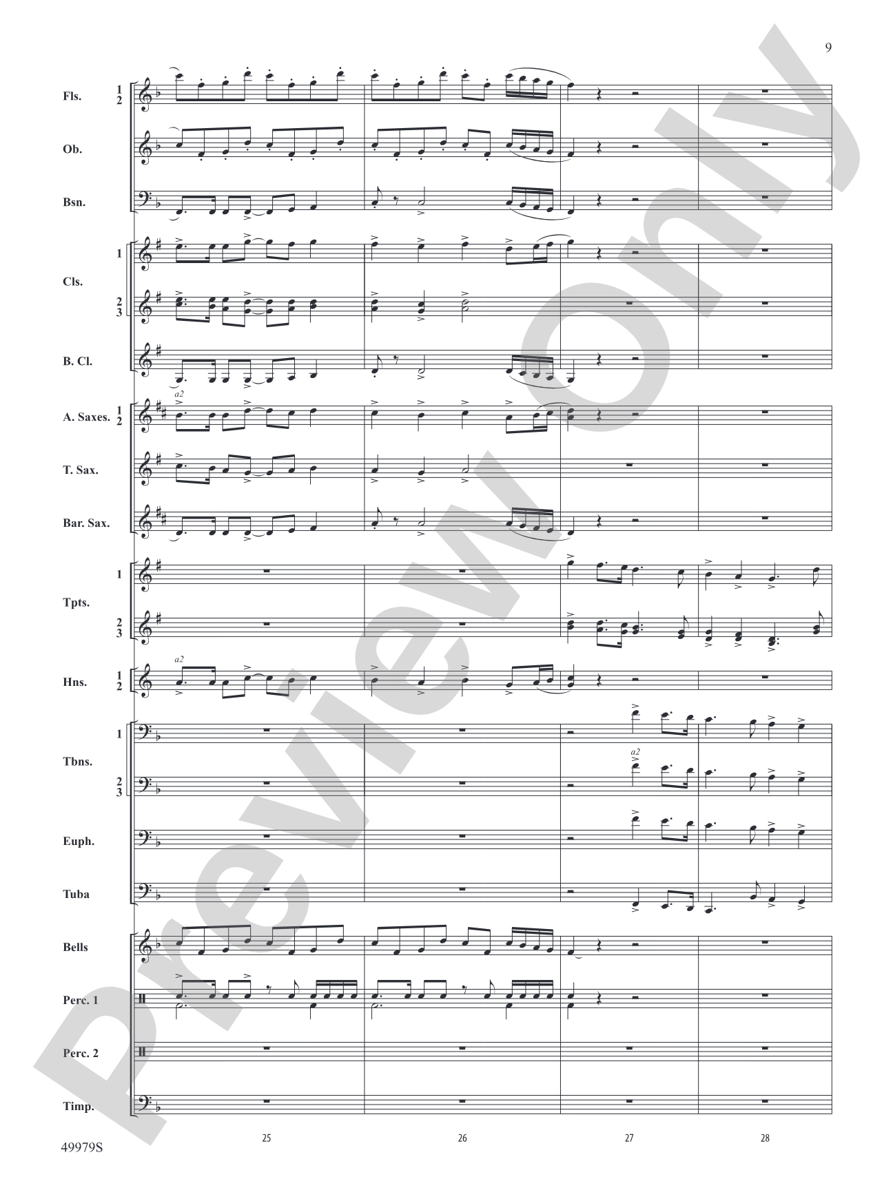 Christmas Is Here!: Concert Band Conductor Score & Parts