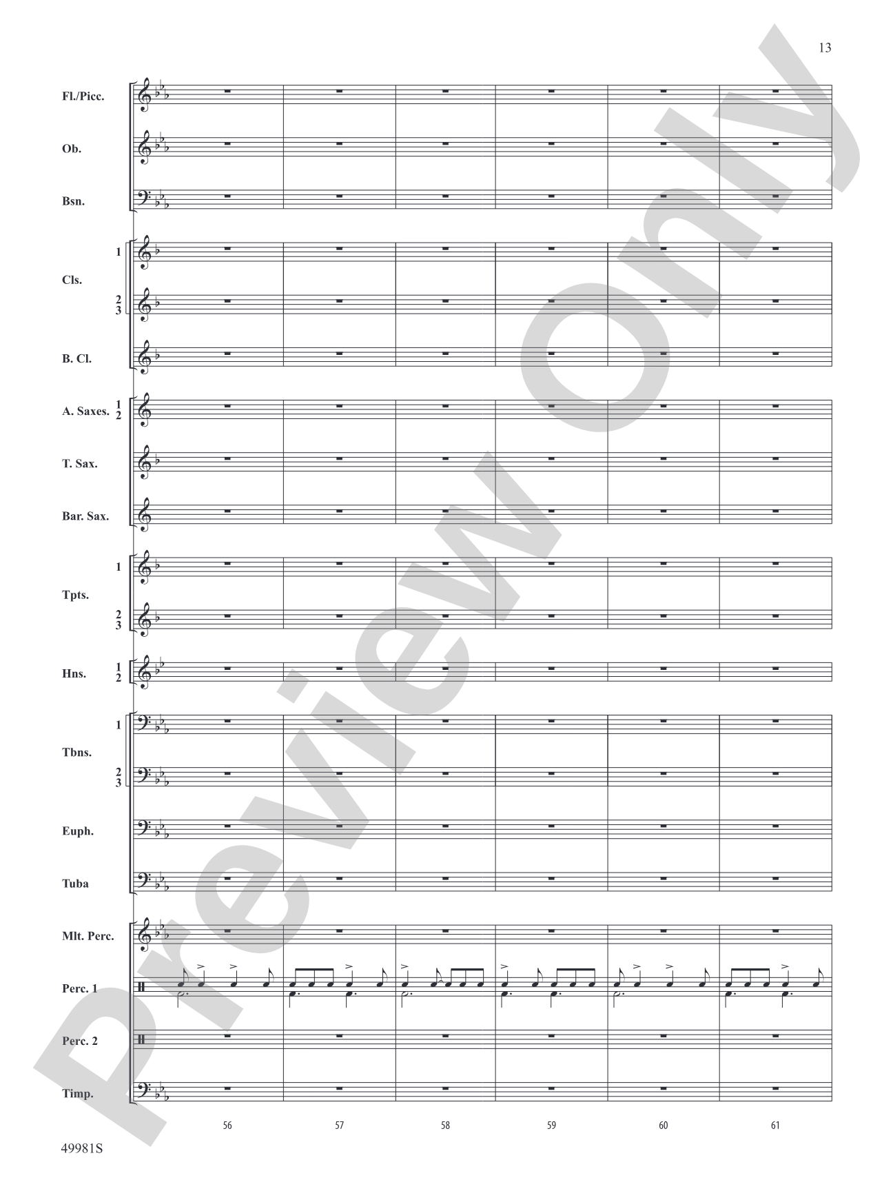 The Celts of County Clare: Concert Band Conductor Score & Parts