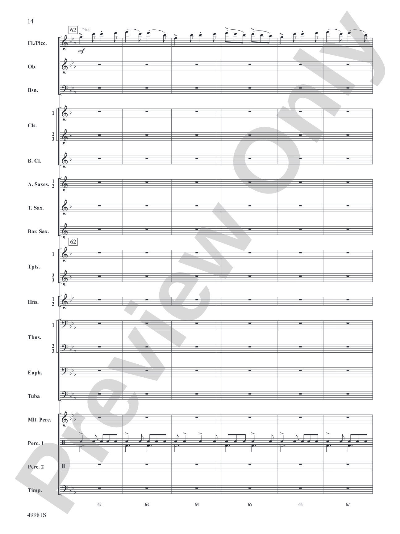 The Celts of County Clare: Concert Band Conductor Score & Parts