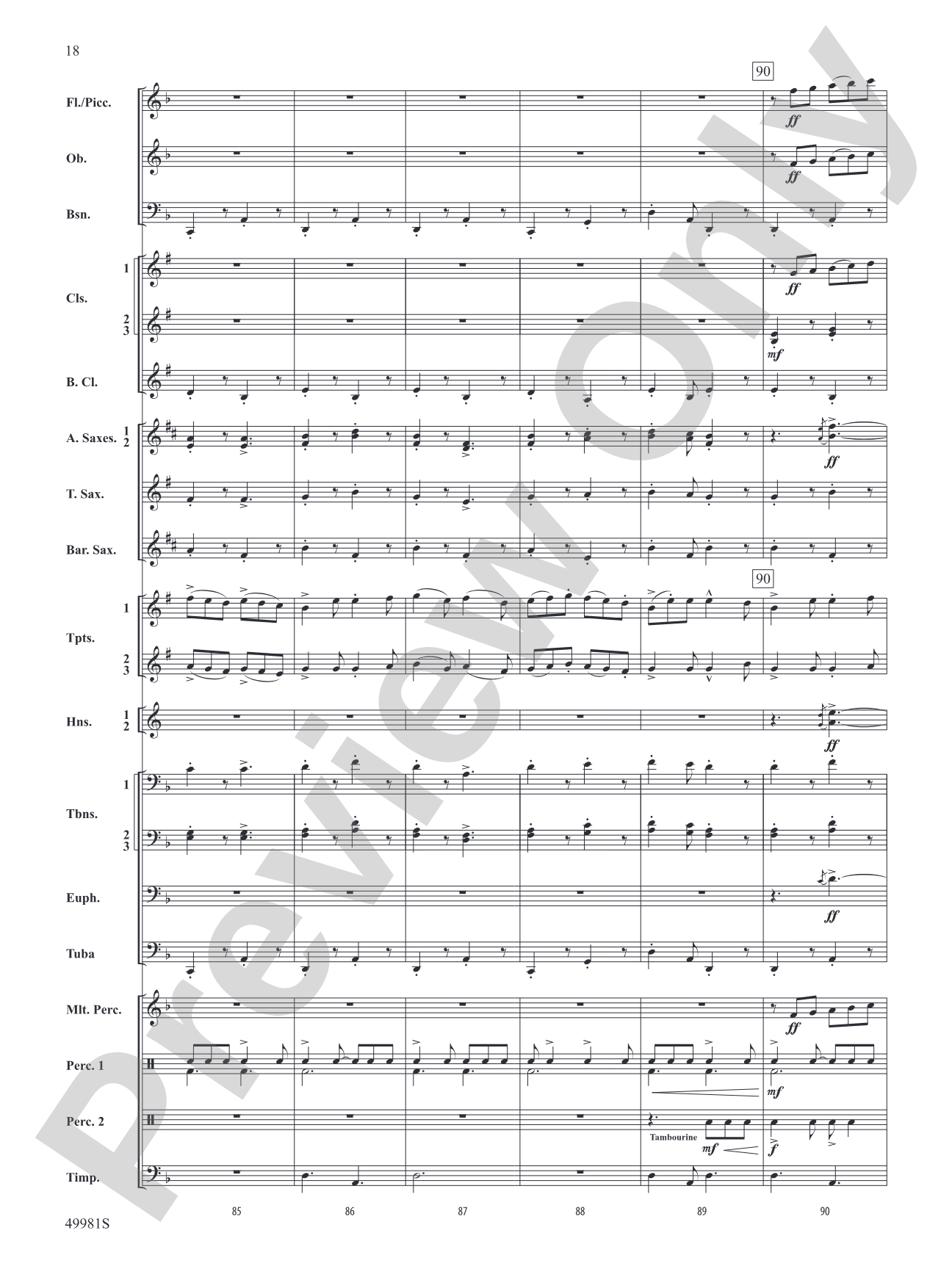 The Celts of County Clare: Concert Band Conductor Score & Parts