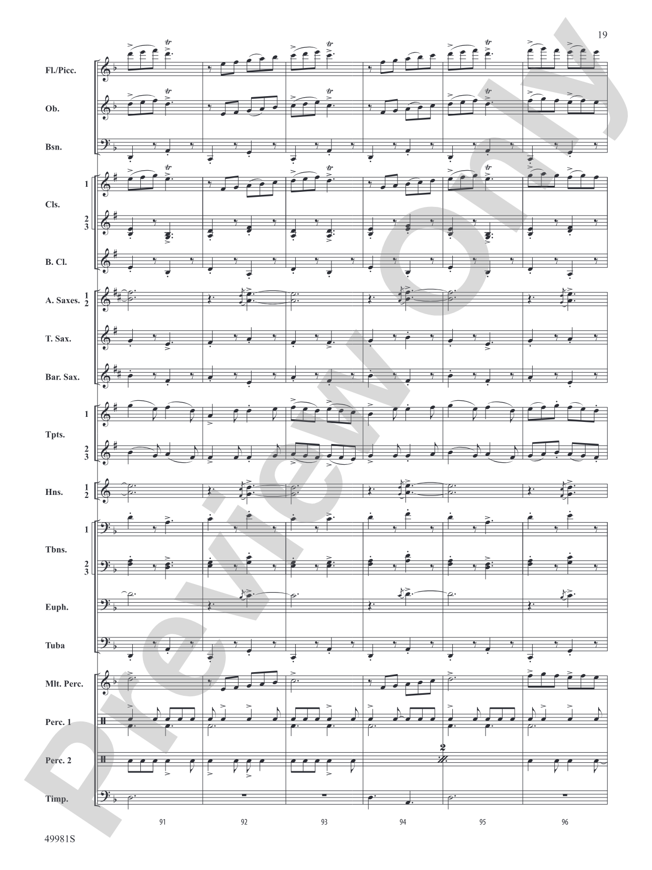The Celts of County Clare: Concert Band Conductor Score & Parts