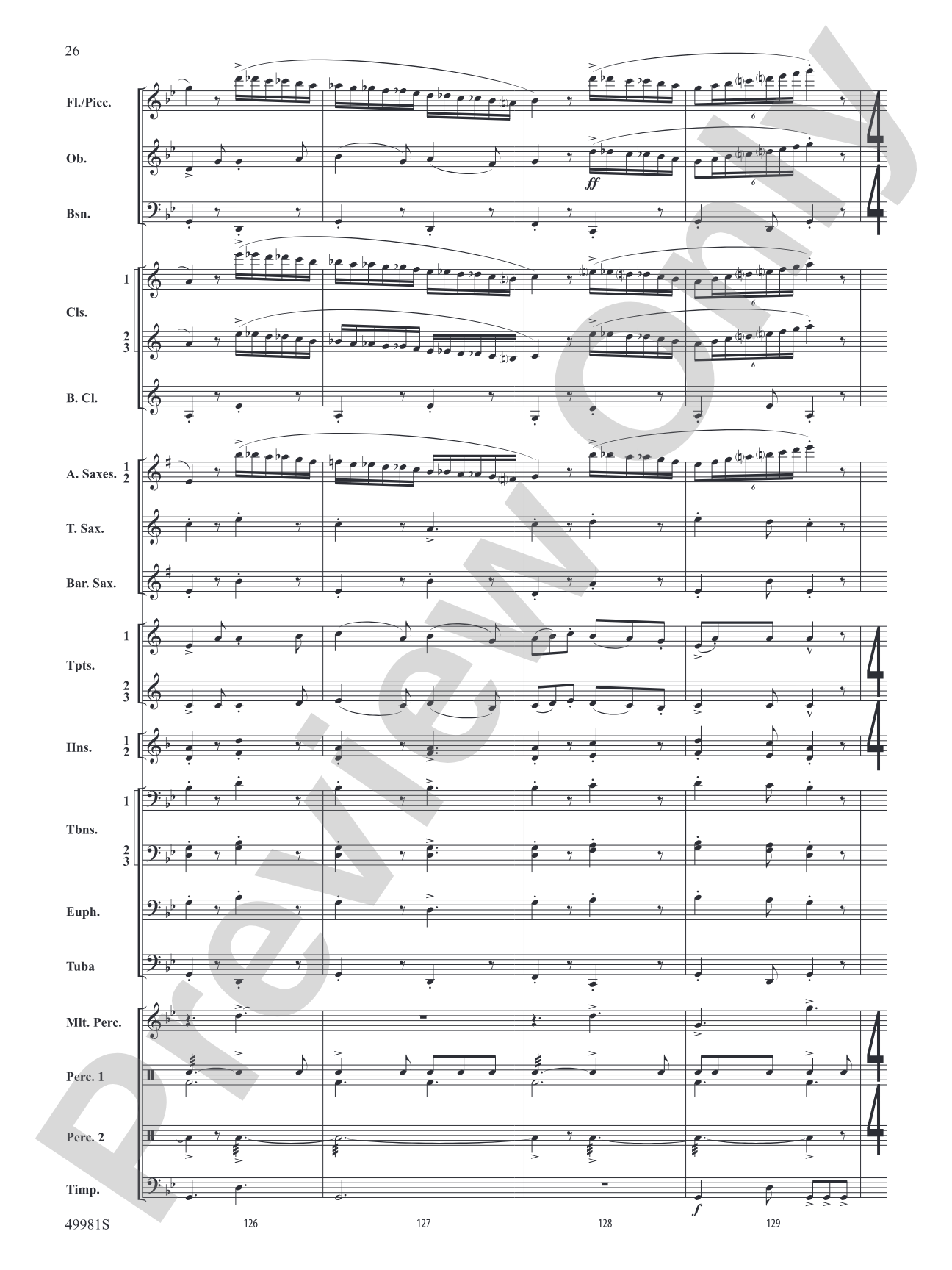 The Celts of County Clare: Concert Band Conductor Score & Parts