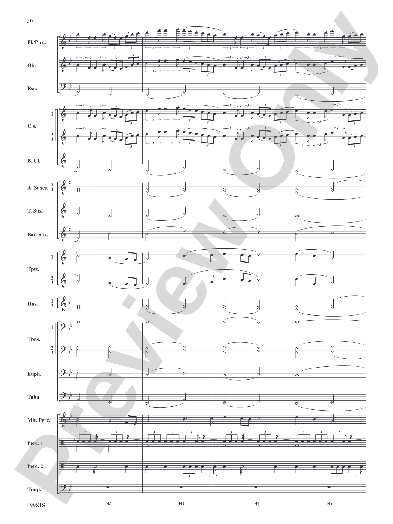 The Celts of County Clare: Concert Band Conductor Score & Parts