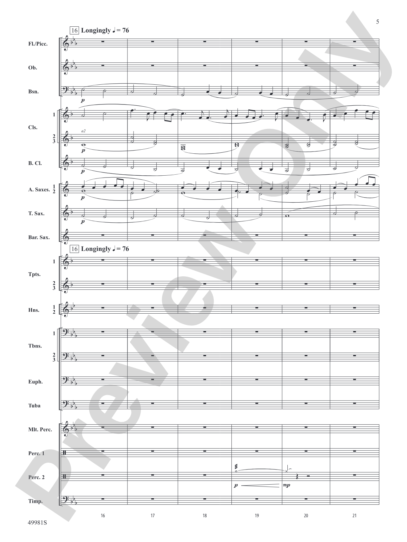 The Celts of County Clare: Concert Band Conductor Score & Parts