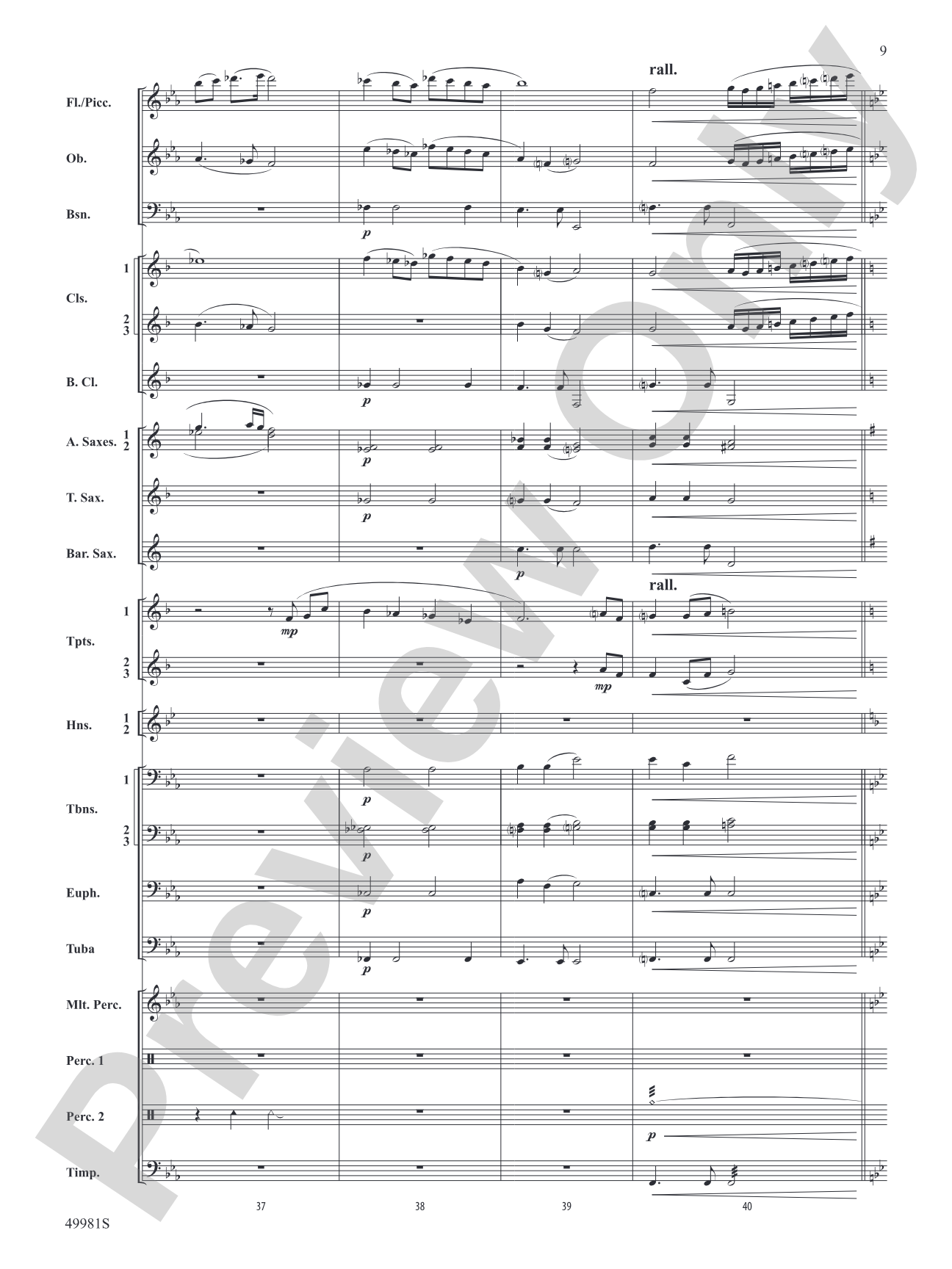 The Celts of County Clare: Concert Band Conductor Score & Parts