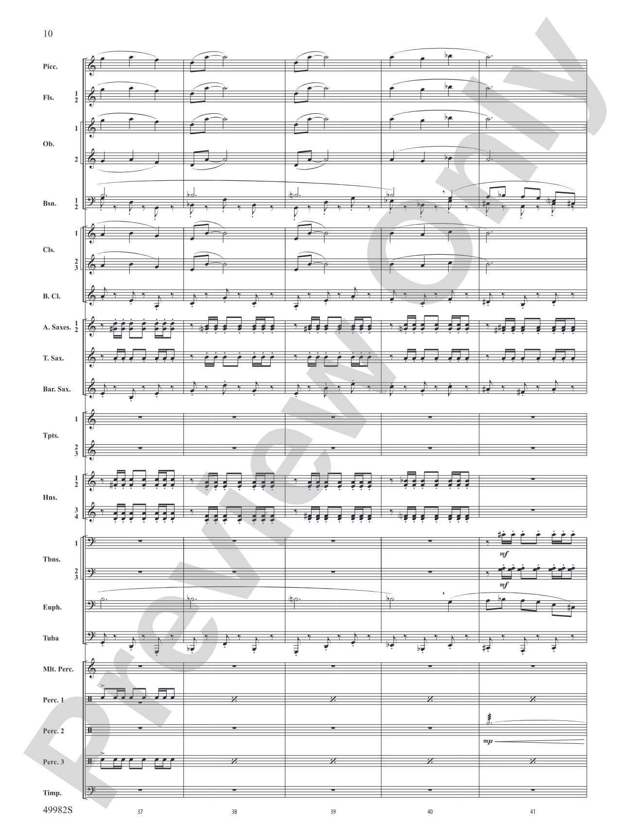 Midnight Ride: Concert Band Conductor Score & Parts