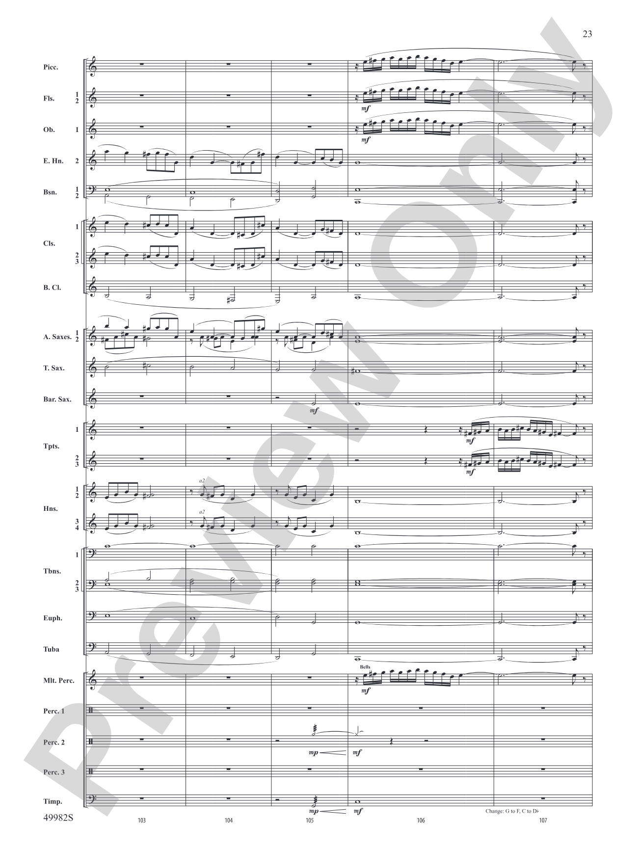 Midnight Ride: Concert Band Conductor Score & Parts