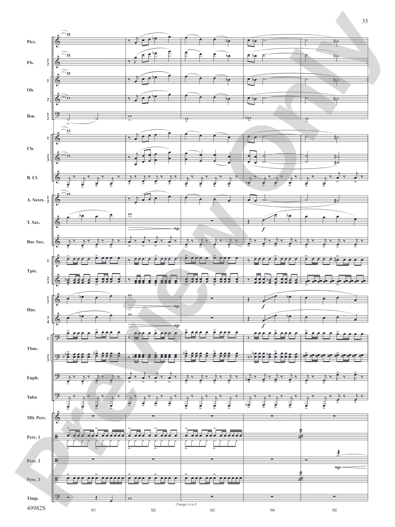 Midnight Ride: Concert Band Conductor Score & Parts