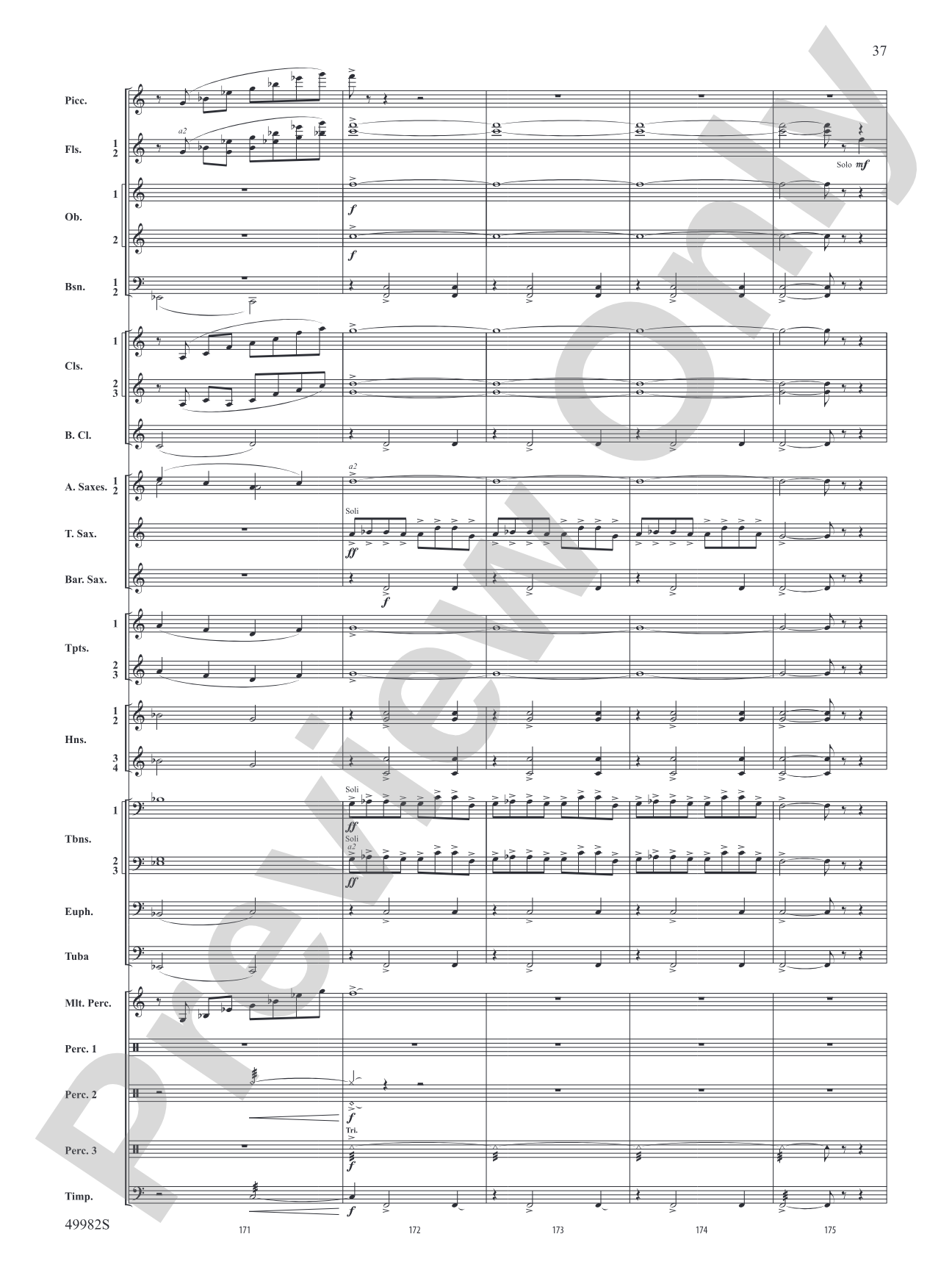 Midnight Ride: Concert Band Conductor Score & Parts