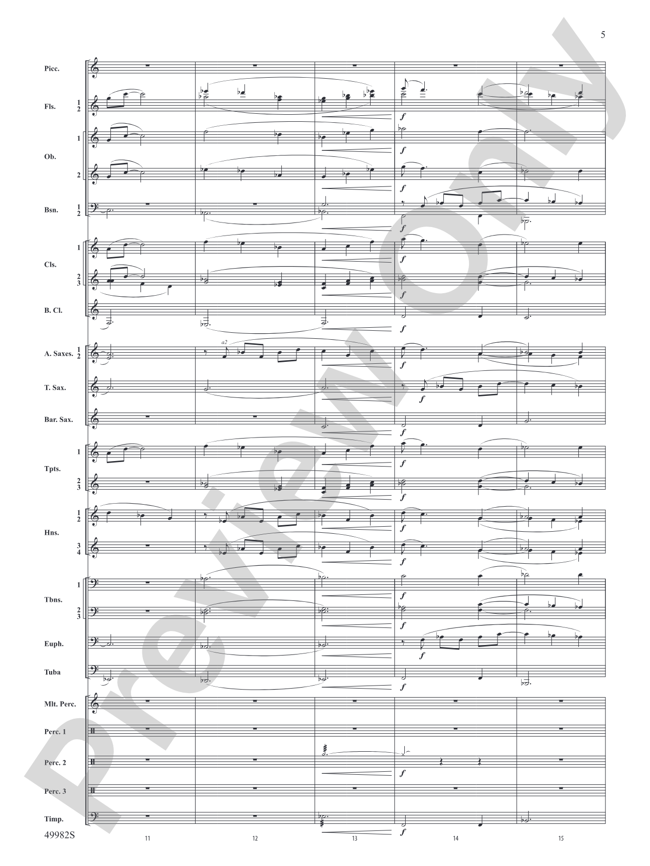 Midnight Ride: Concert Band Conductor Score & Parts