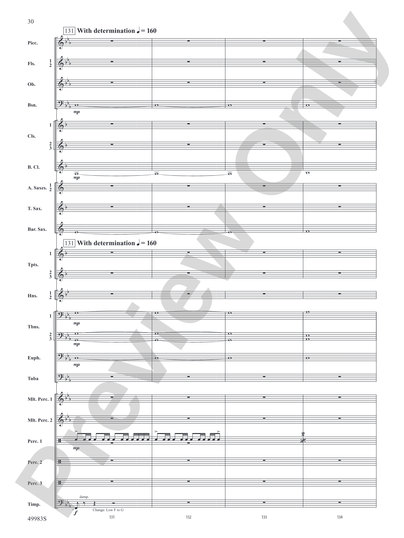 An Ancient World: Concert Band Conductor Score & Parts