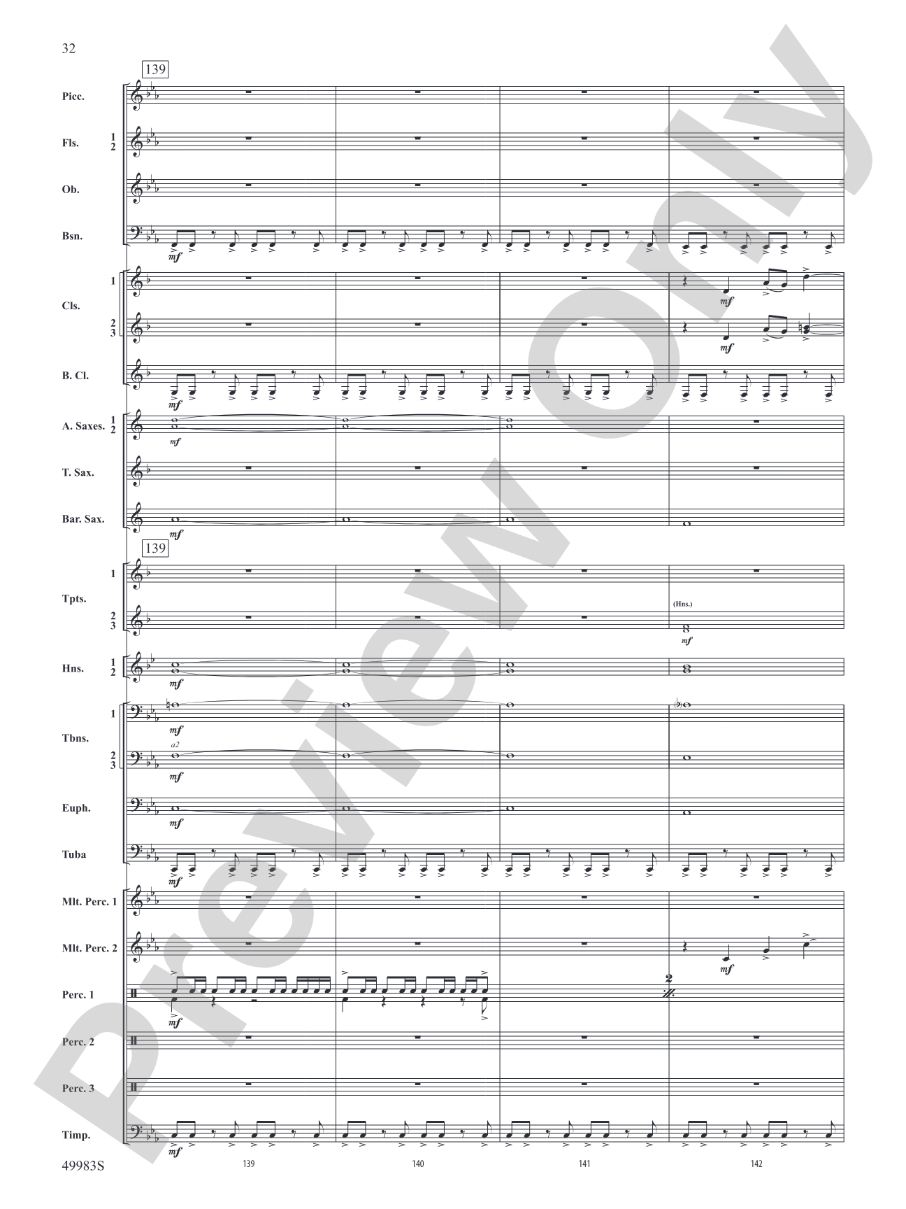 An Ancient World: Concert Band Conductor Score & Parts