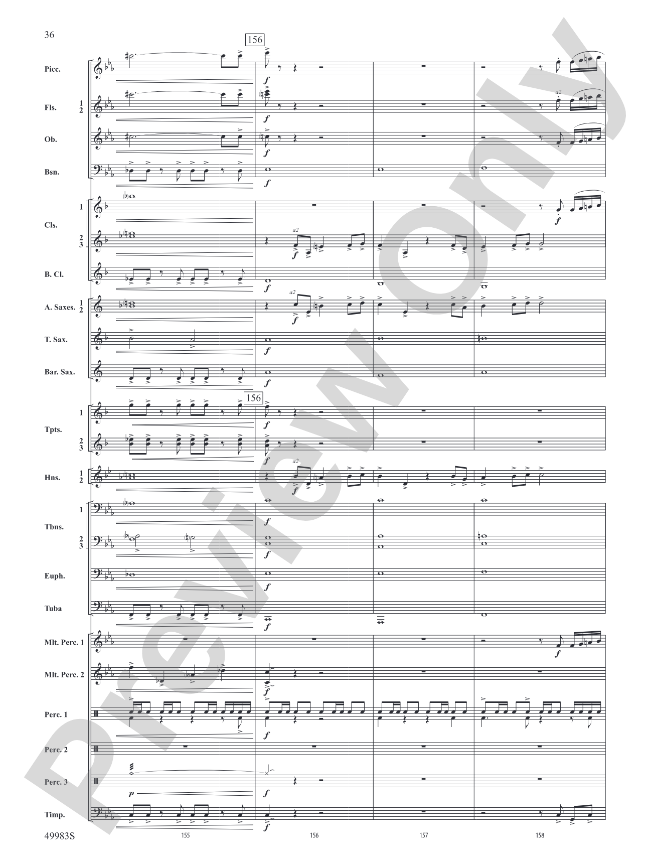 An Ancient World: Concert Band Conductor Score & Parts
