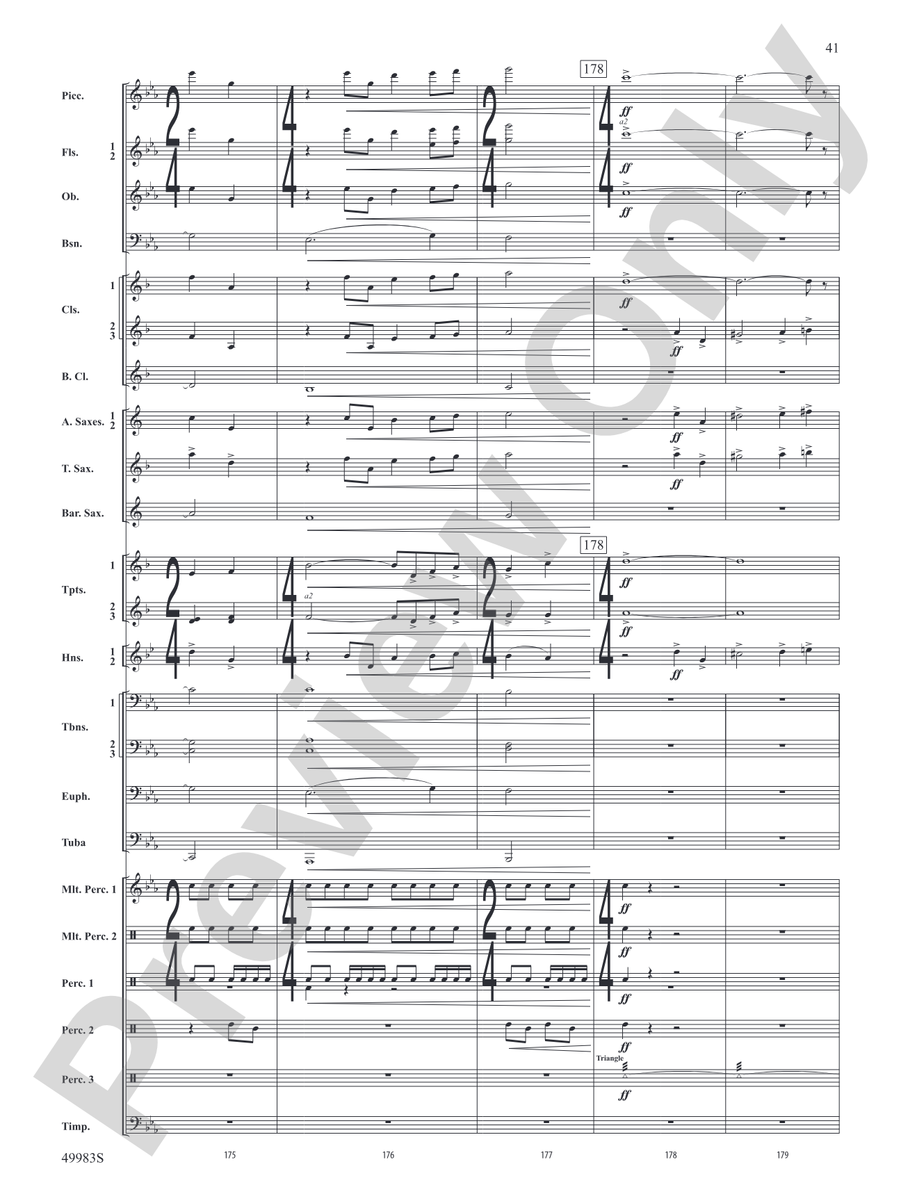 An Ancient World: Concert Band Conductor Score & Parts