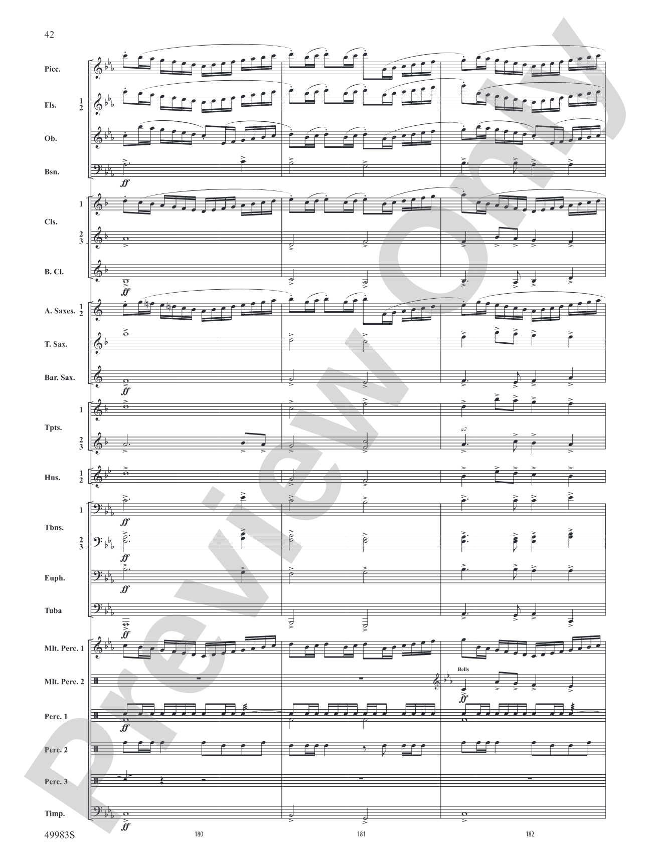 An Ancient World: Concert Band Conductor Score & Parts