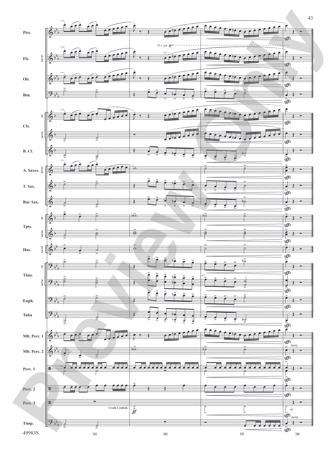 An Ancient World: Concert Band Conductor Score & Parts