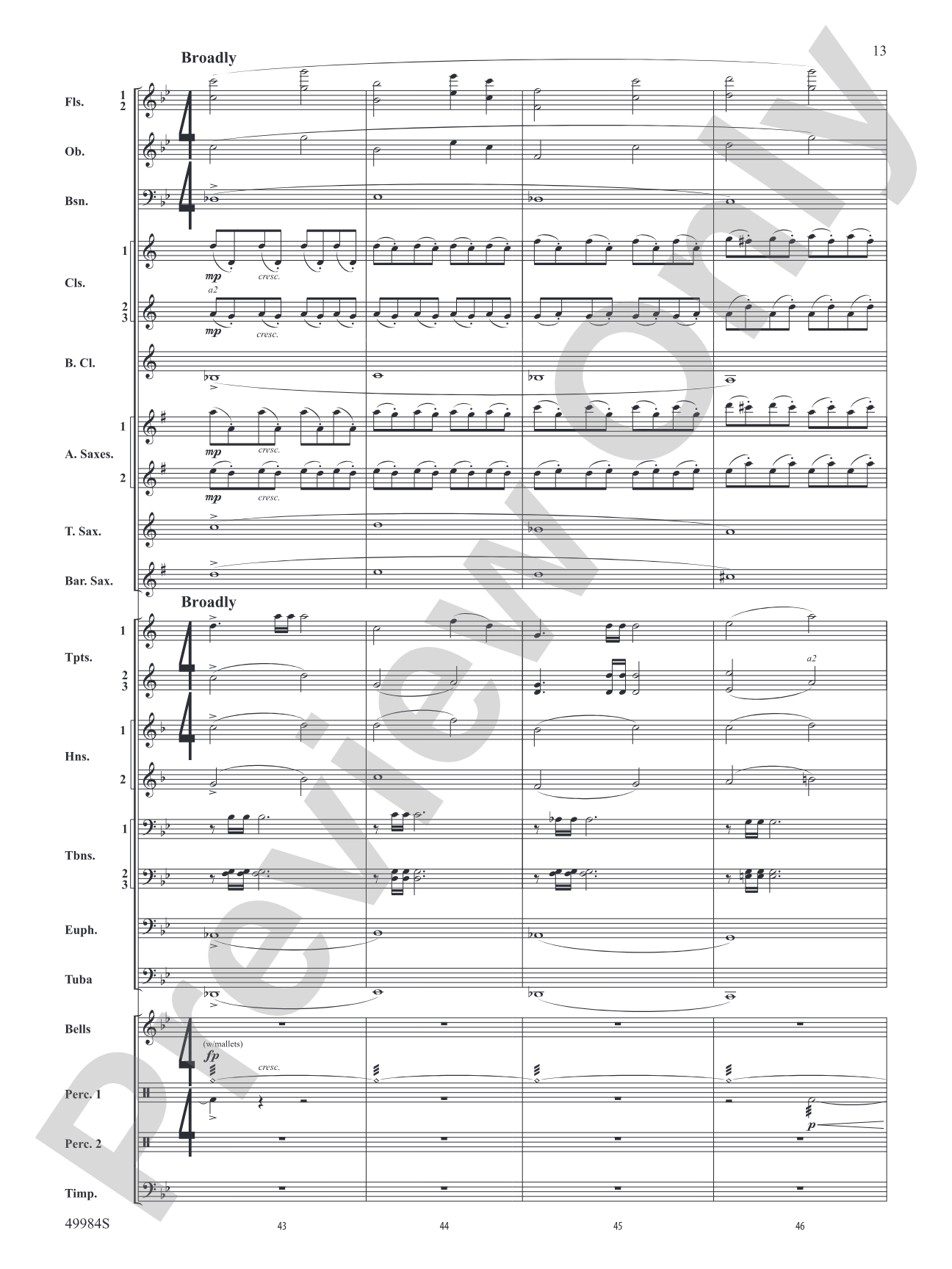 Northern Lights: Concert Band Conductor Score & Parts