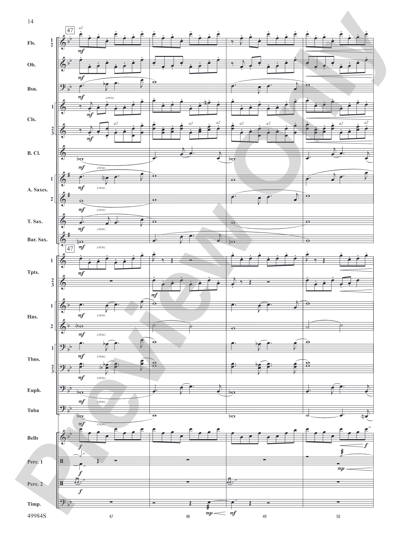Northern Lights: Concert Band Conductor Score & Parts