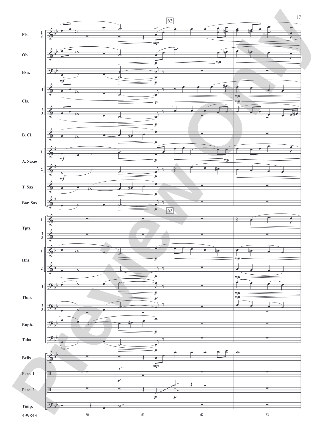 Northern Lights: Concert Band Conductor Score & Parts