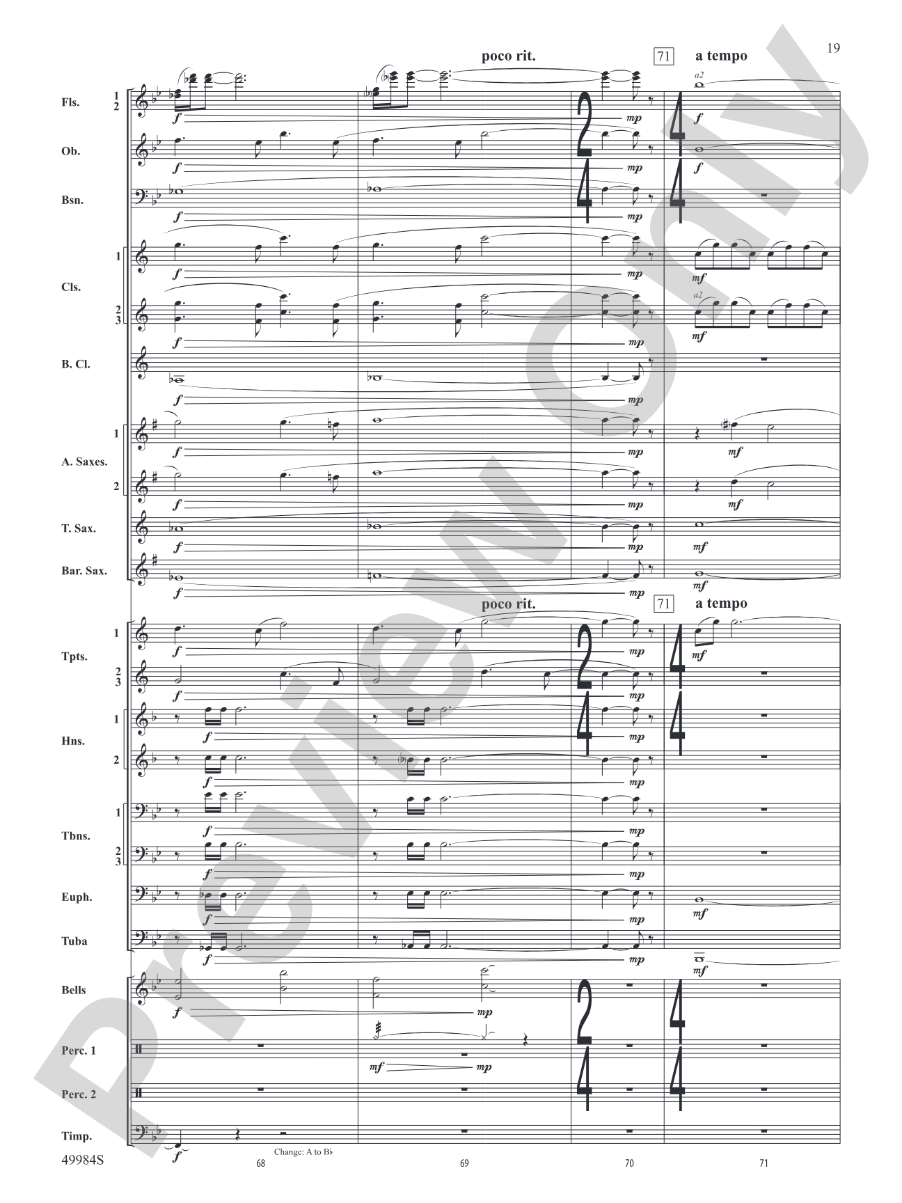 Northern Lights: Concert Band Conductor Score & Parts