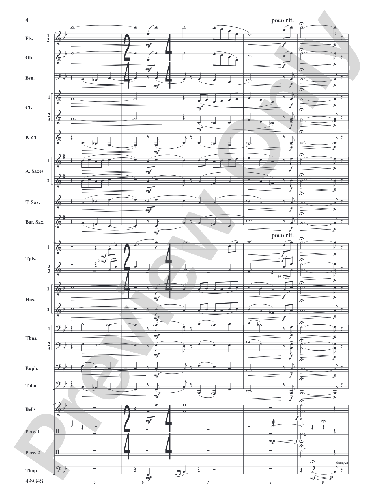 Northern Lights: Concert Band Conductor Score & Parts