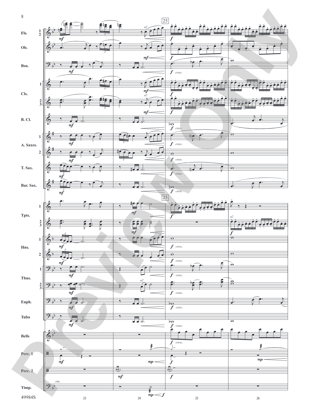 Northern Lights: Concert Band Conductor Score & Parts