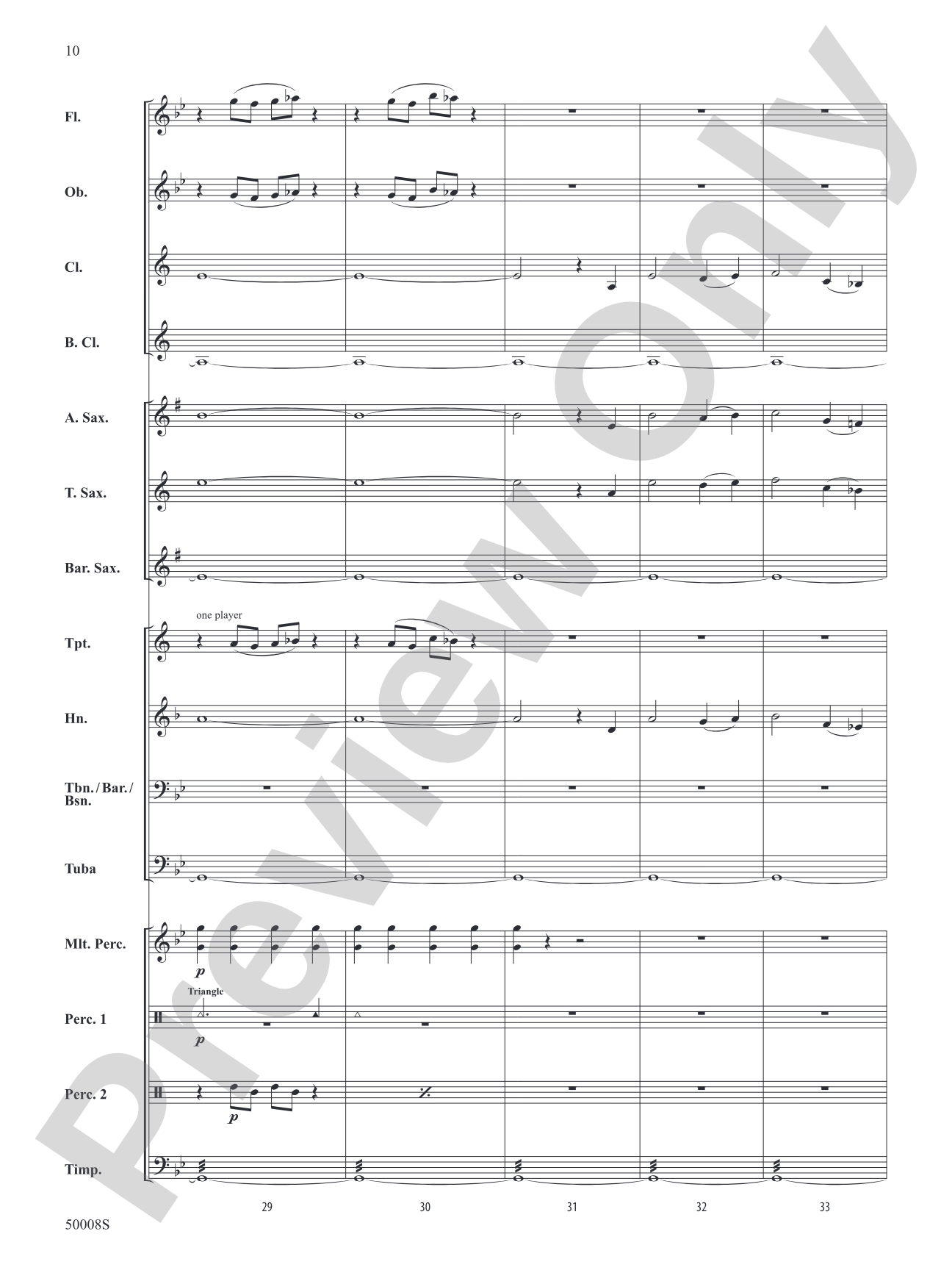 Galactic Nature: Concert Band Conductor Score & Parts