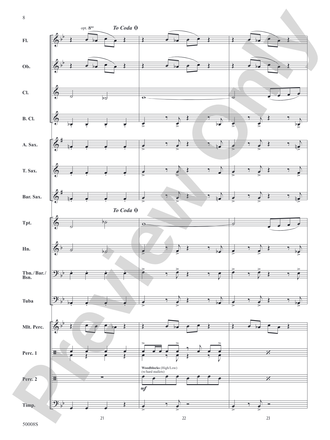 Galactic Nature: Concert Band Conductor Score & Parts