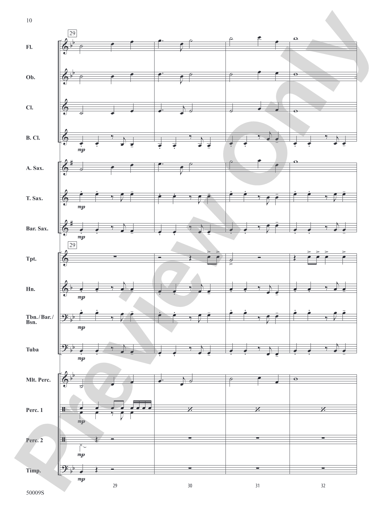 On to Victory: Concert Band Conductor Score & Parts