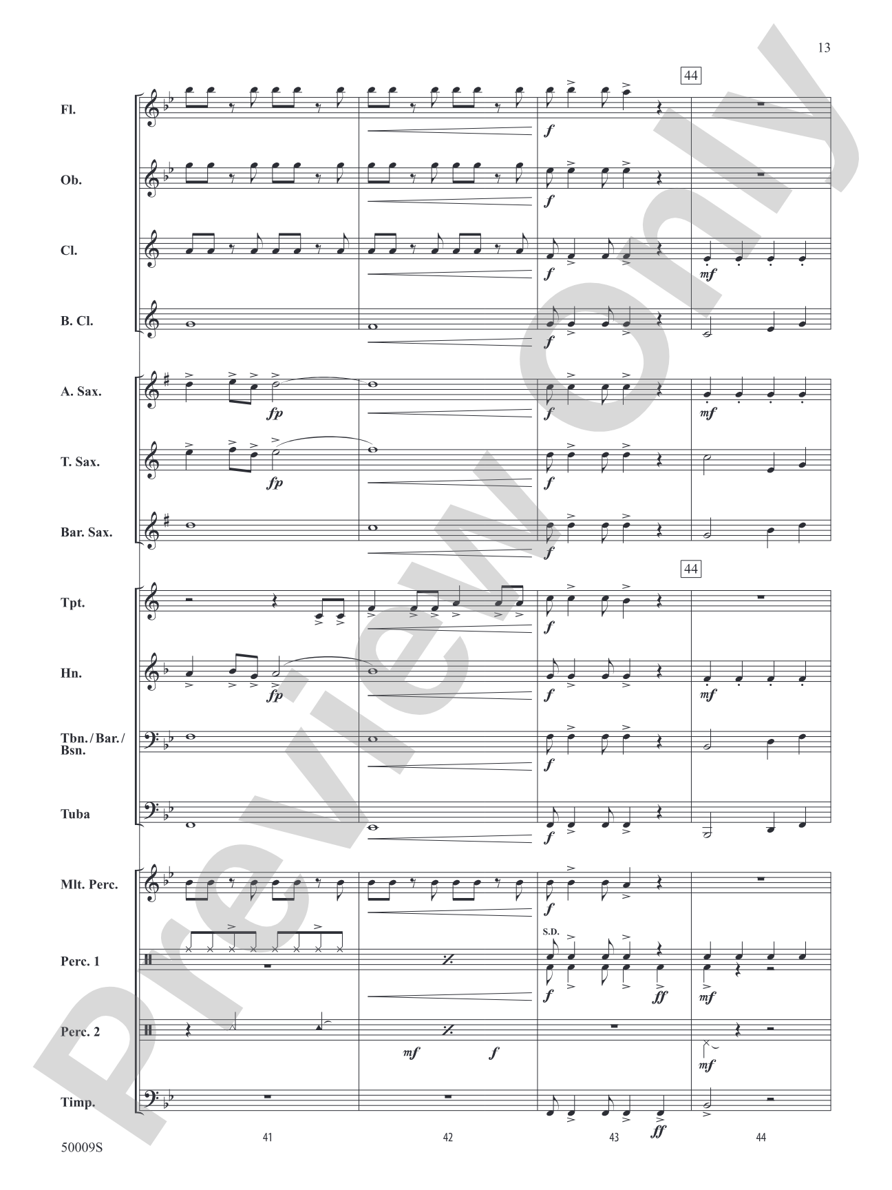 On to Victory: Concert Band Conductor Score & Parts