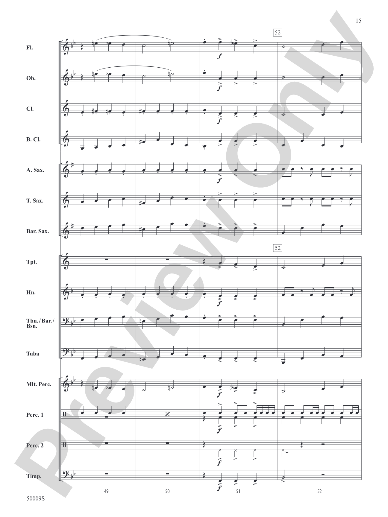 On to Victory: Concert Band Conductor Score & Parts