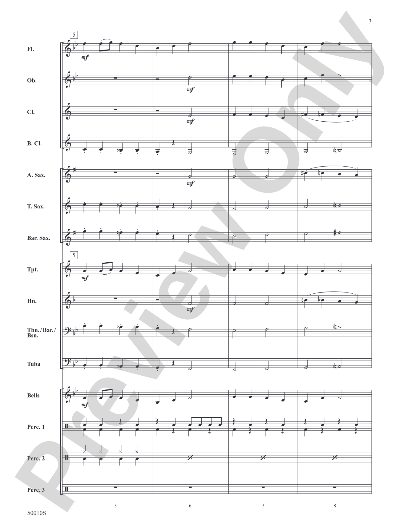 A Holiday Santa-bration: Concert Band Conductor Score & Parts